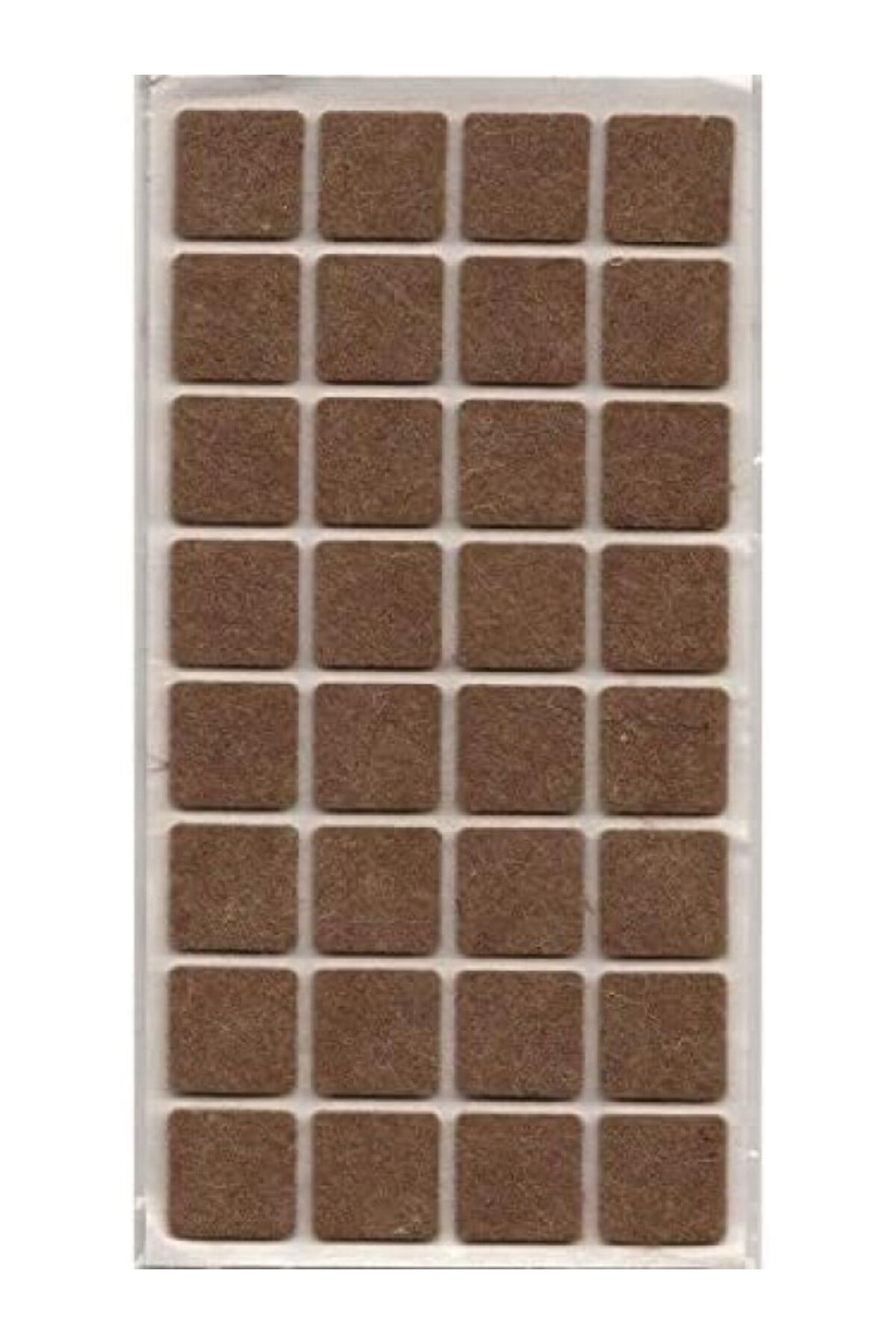 ShopZum Gürçay Mobilya Altı Zemin Koruyucu Keçe 25 * 25Mm