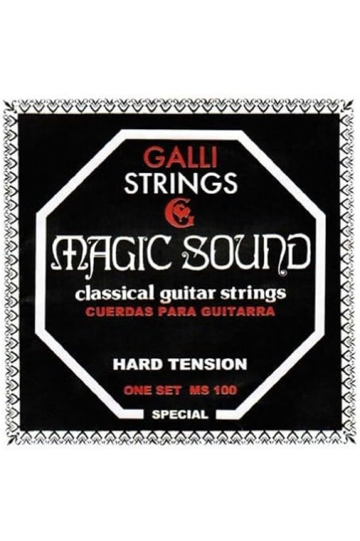 GALLİ-Galli Ms-100 Classical Guitar String Hard Tension, Galli Strings Wire 5