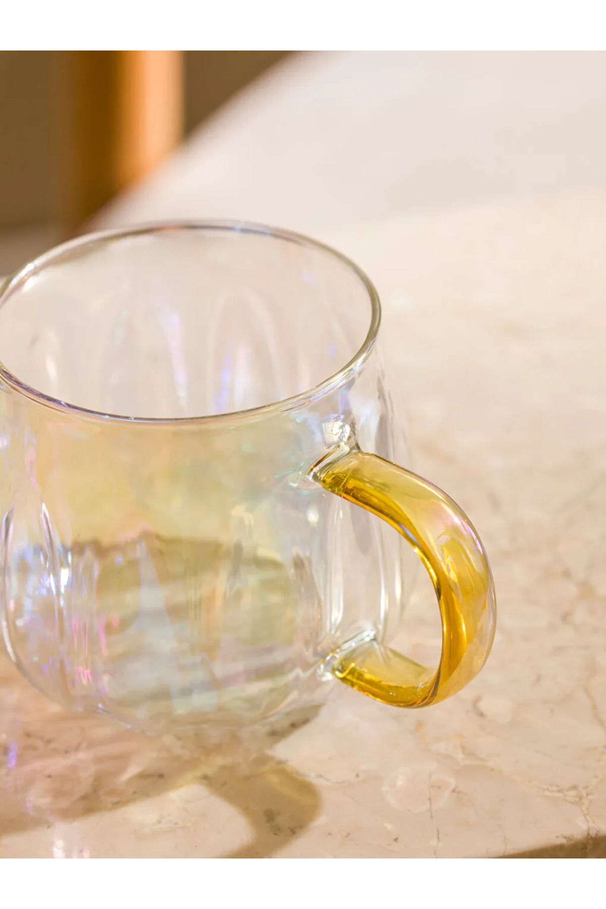 LC Waikiki-Lcw Home Colorless Glass Mug 450 ml 3