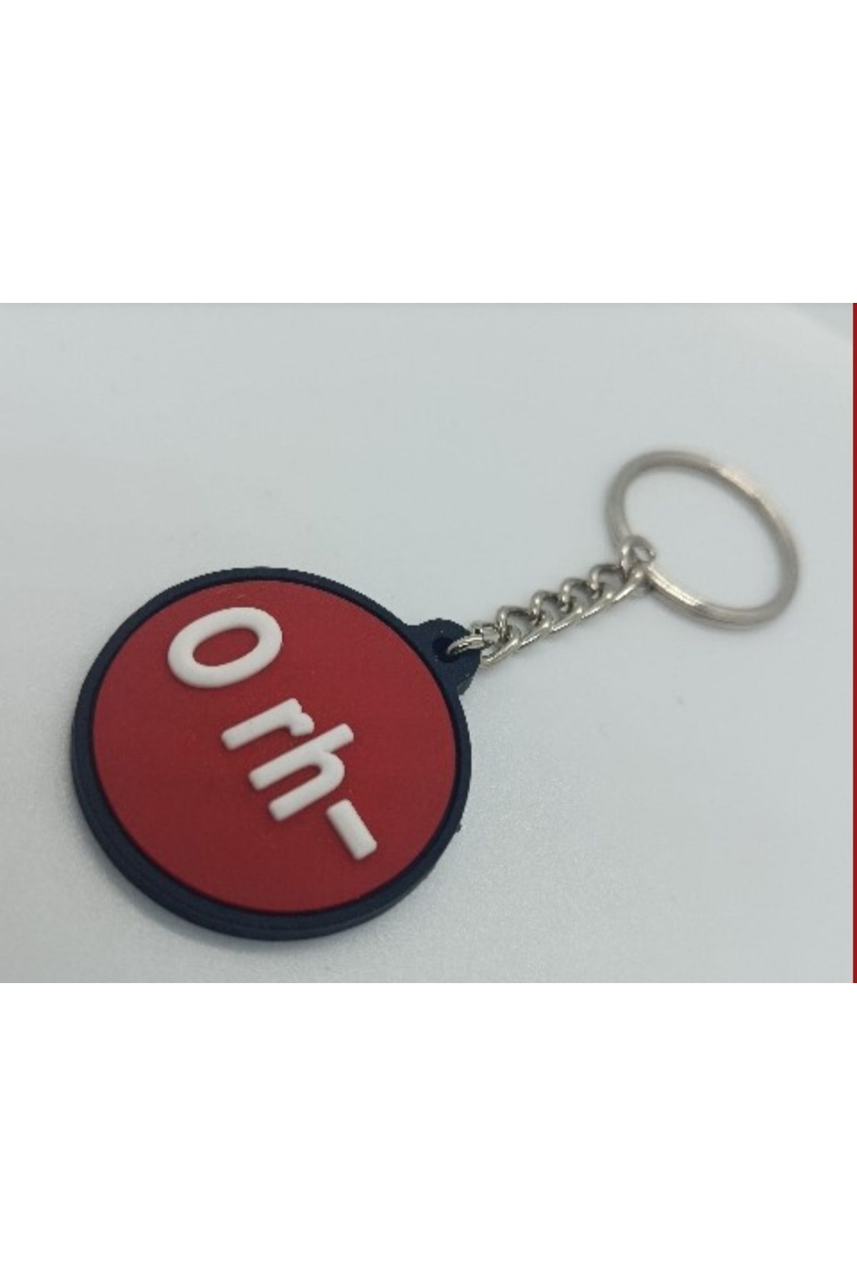 YED Kan Grubu Silikon Araç Anahtarlığı 0RH-