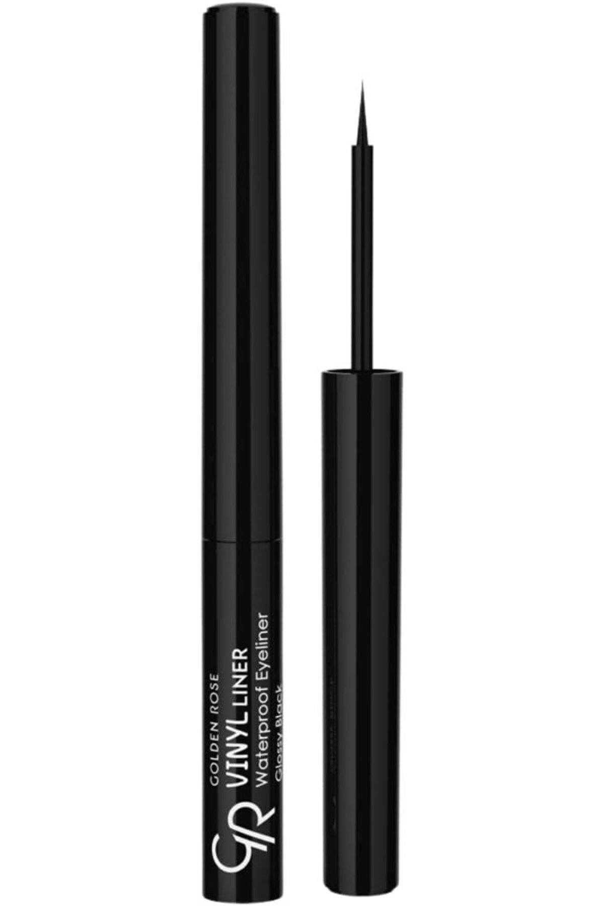 Golden Rose Vinyl Liner Waterproof Eyeliner (Glossy Black)