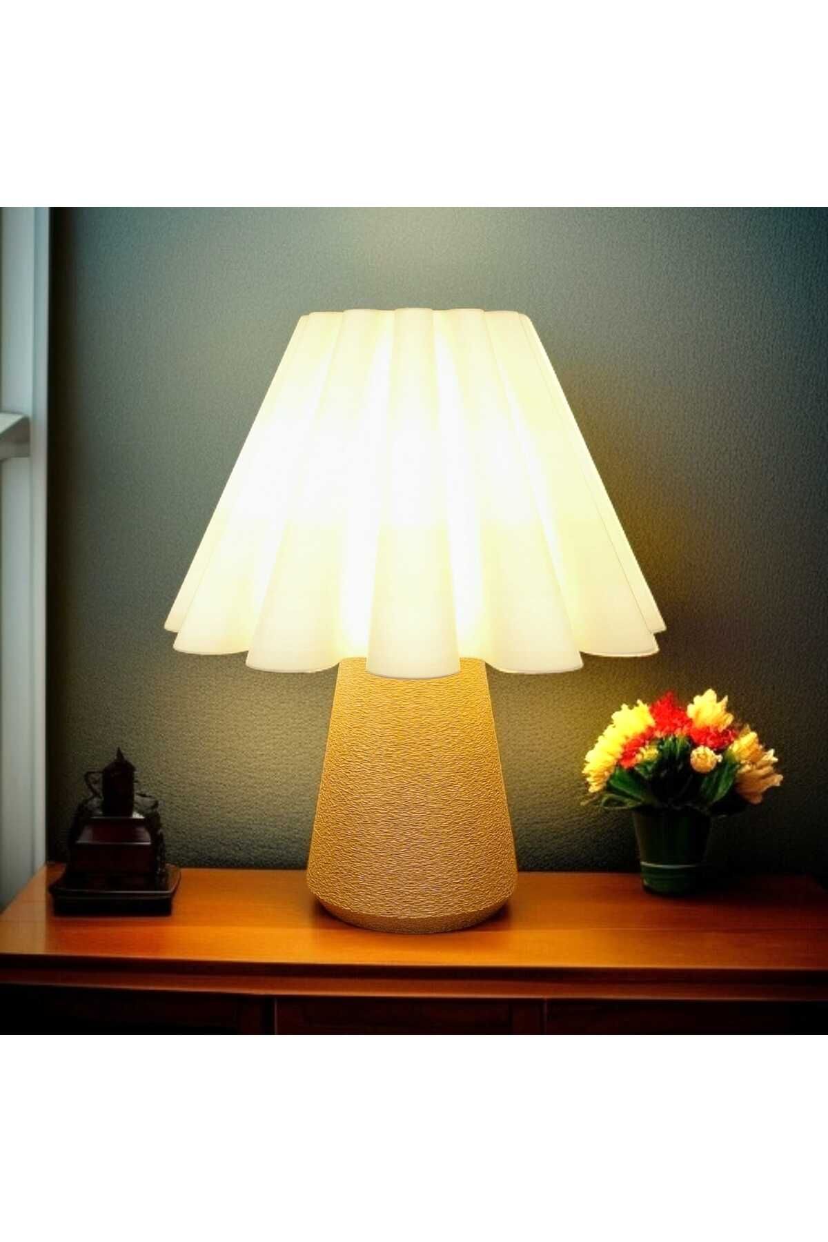 SerenityHaven Ruff Abajur / Fırfırlı Abajur / Modern Aydınlatma / Lunar Design