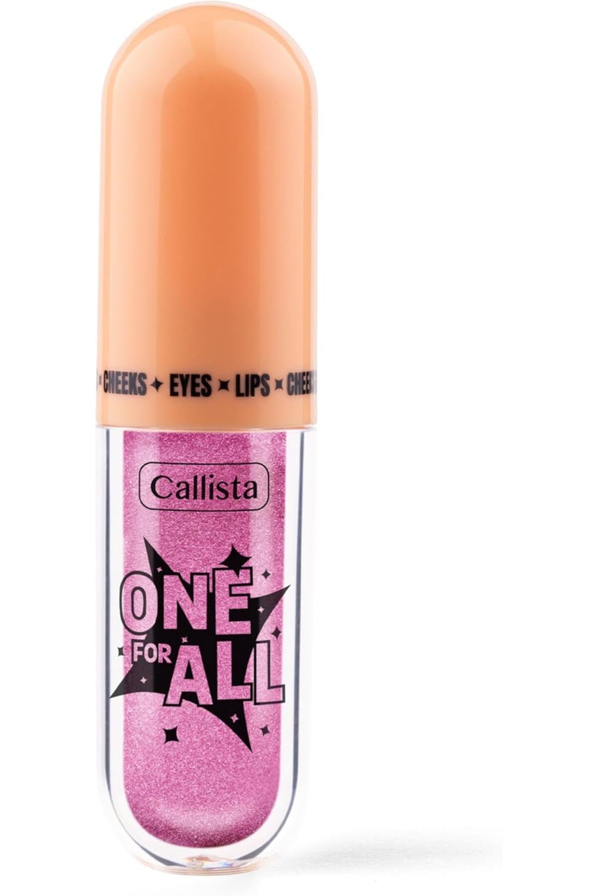 Callista One For All 07 Pretty Violet Eyes & Lips & Cheeks Likit Göz Farı