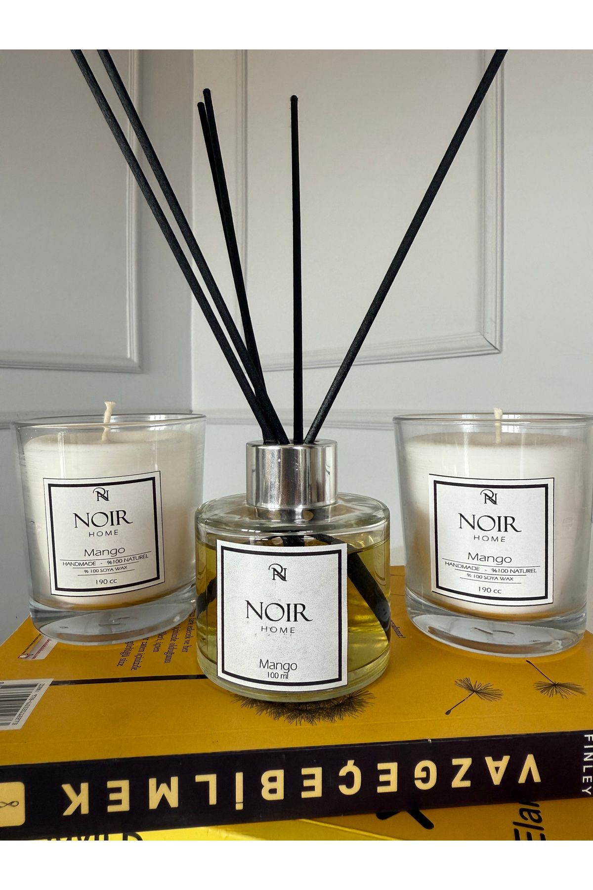 noir boutique Mango oda kokulu mango kokulu mum seti