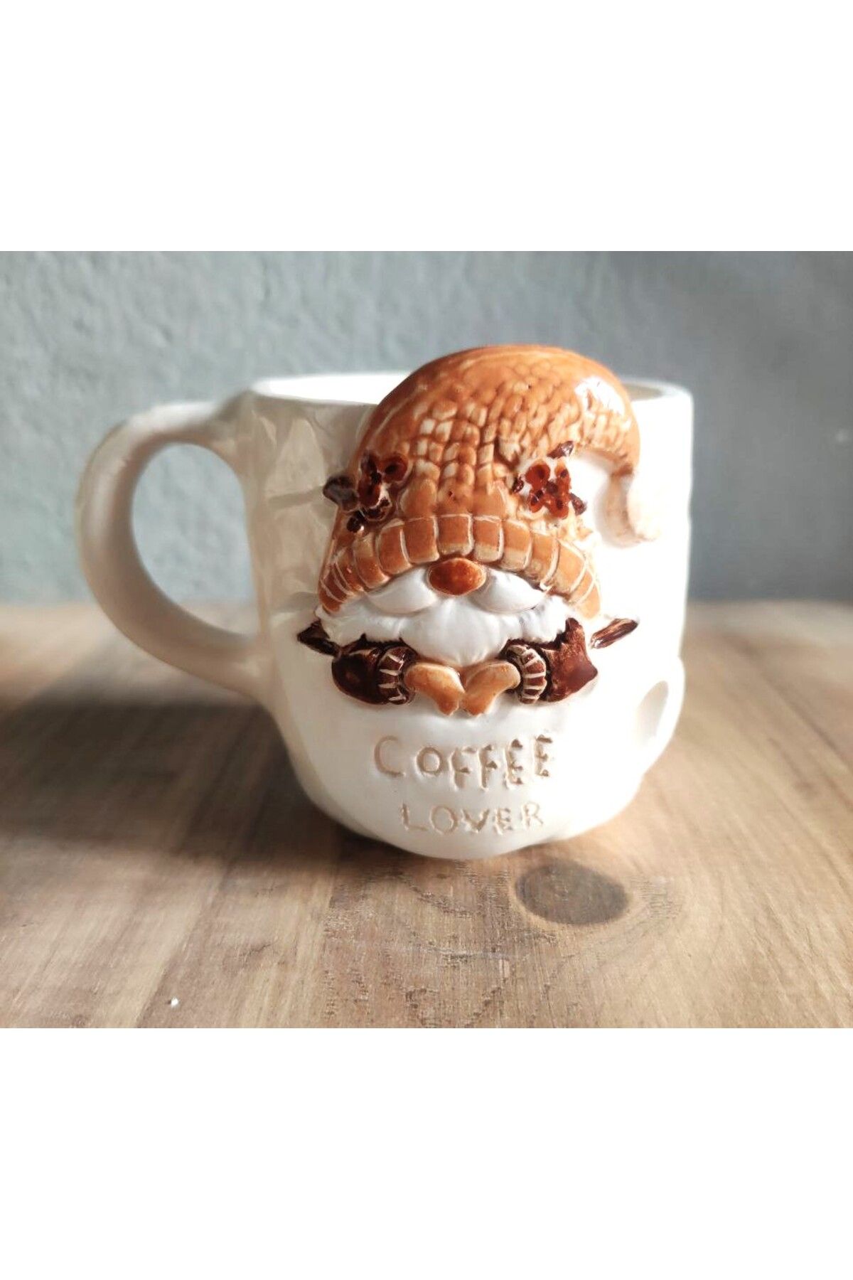 Serapça Seramik COFFEE LOVER KAHVE FİNCANI