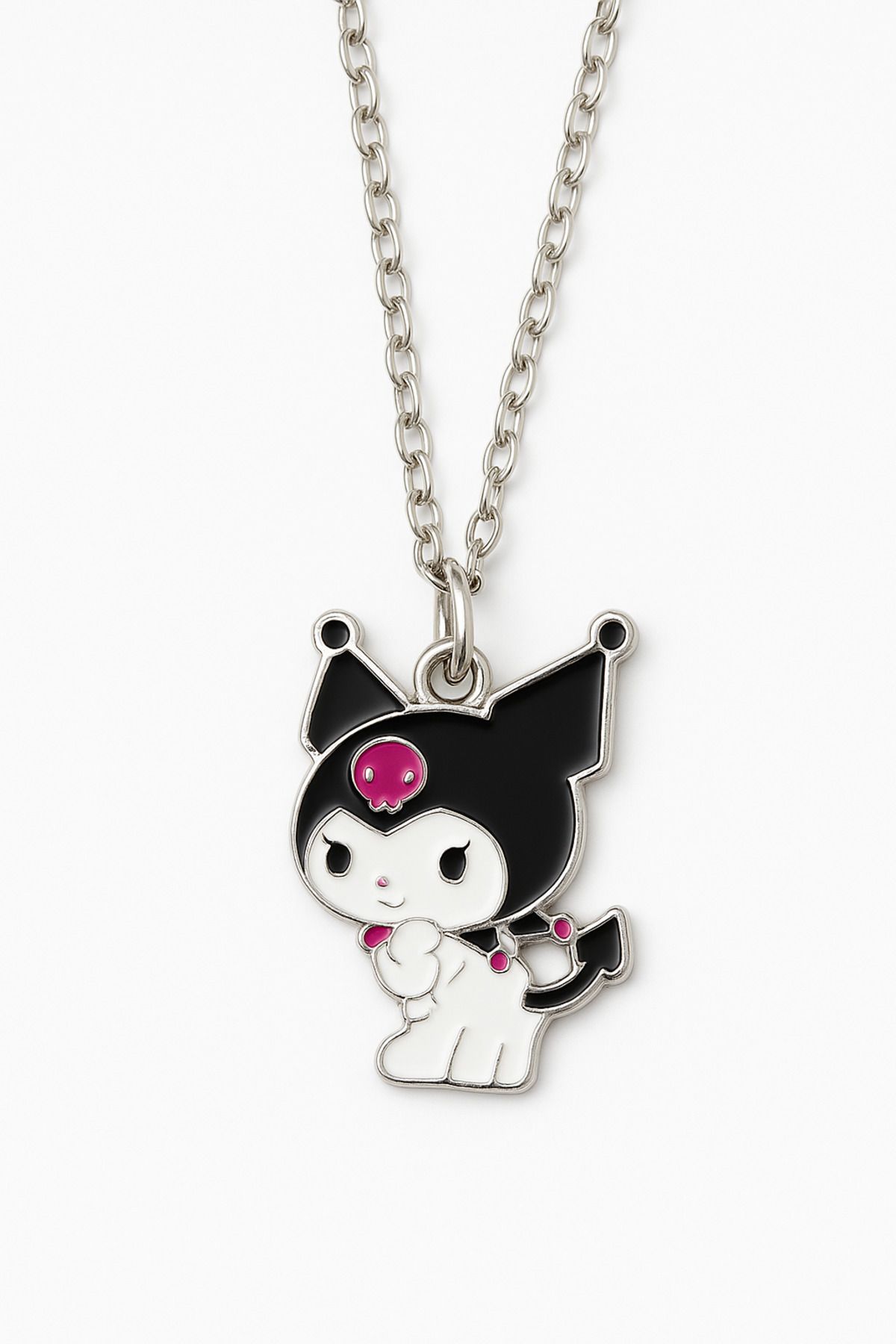 MakeWell Kuromi Hello Kity My Melody Tasarımlı Zincirli Çocuk Kolyeleri