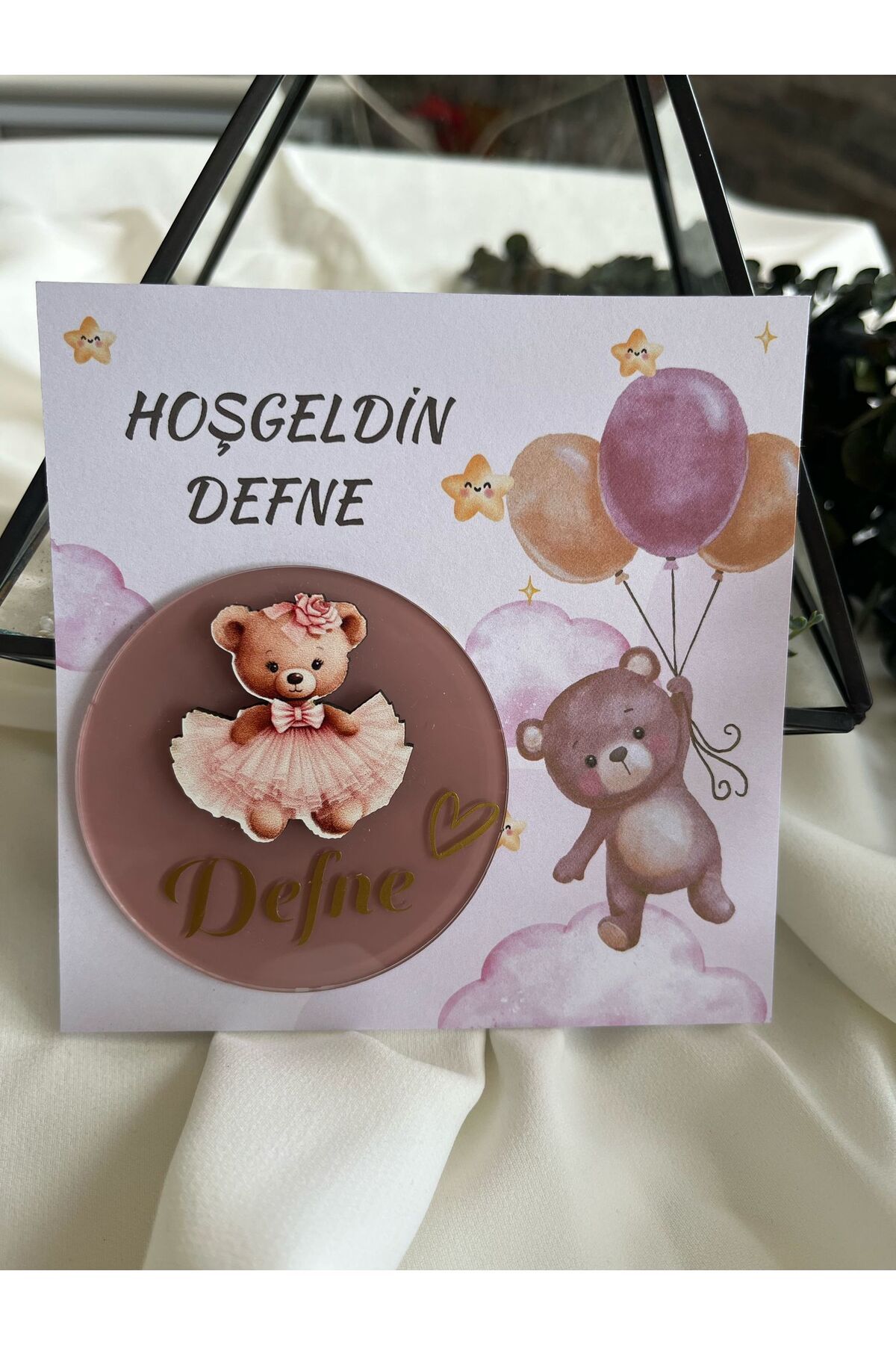 CEA Kartlı Pleksi Bebek Magneti (10 ADET)