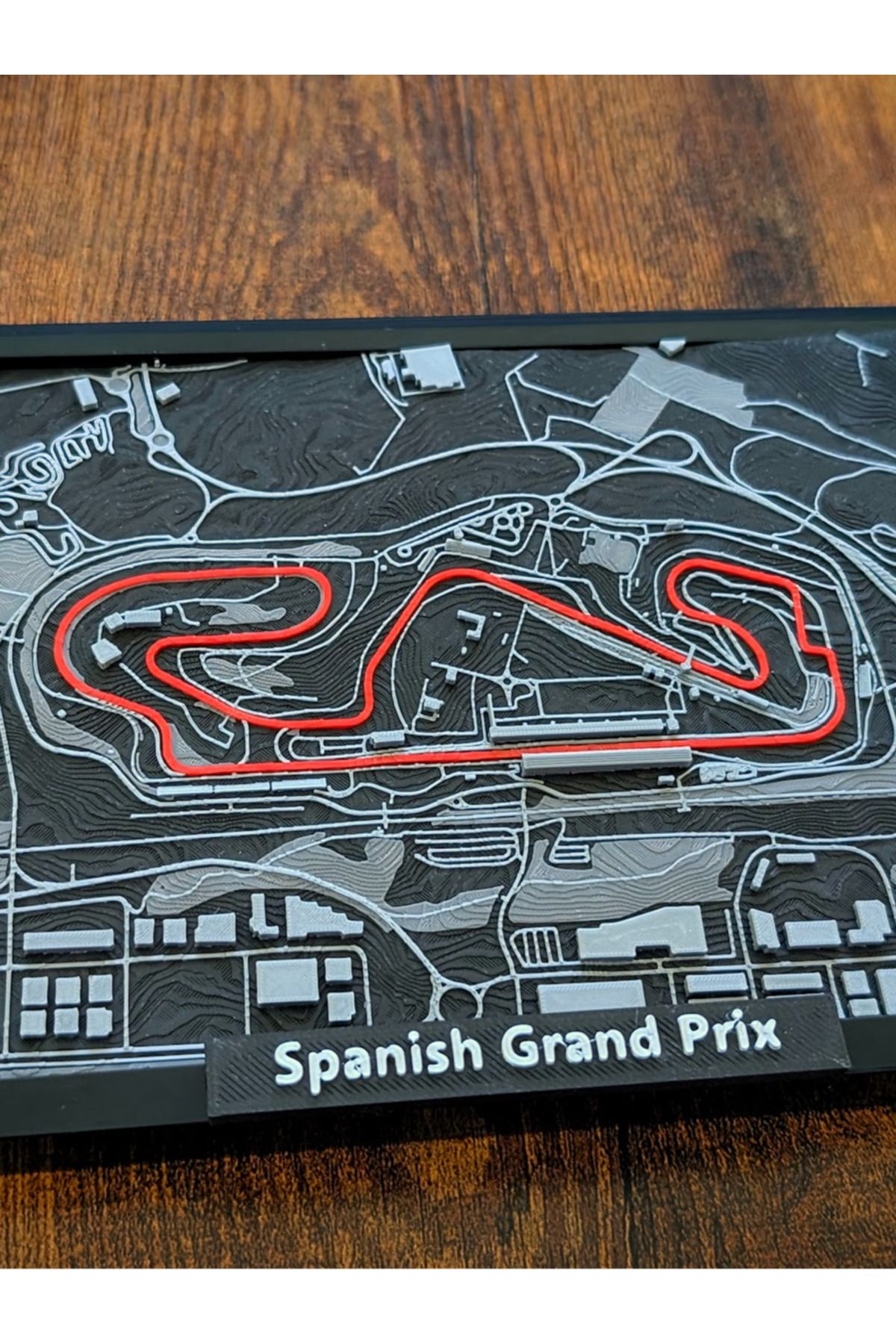 printastic İspanya Grand Prix 3d Minyatür