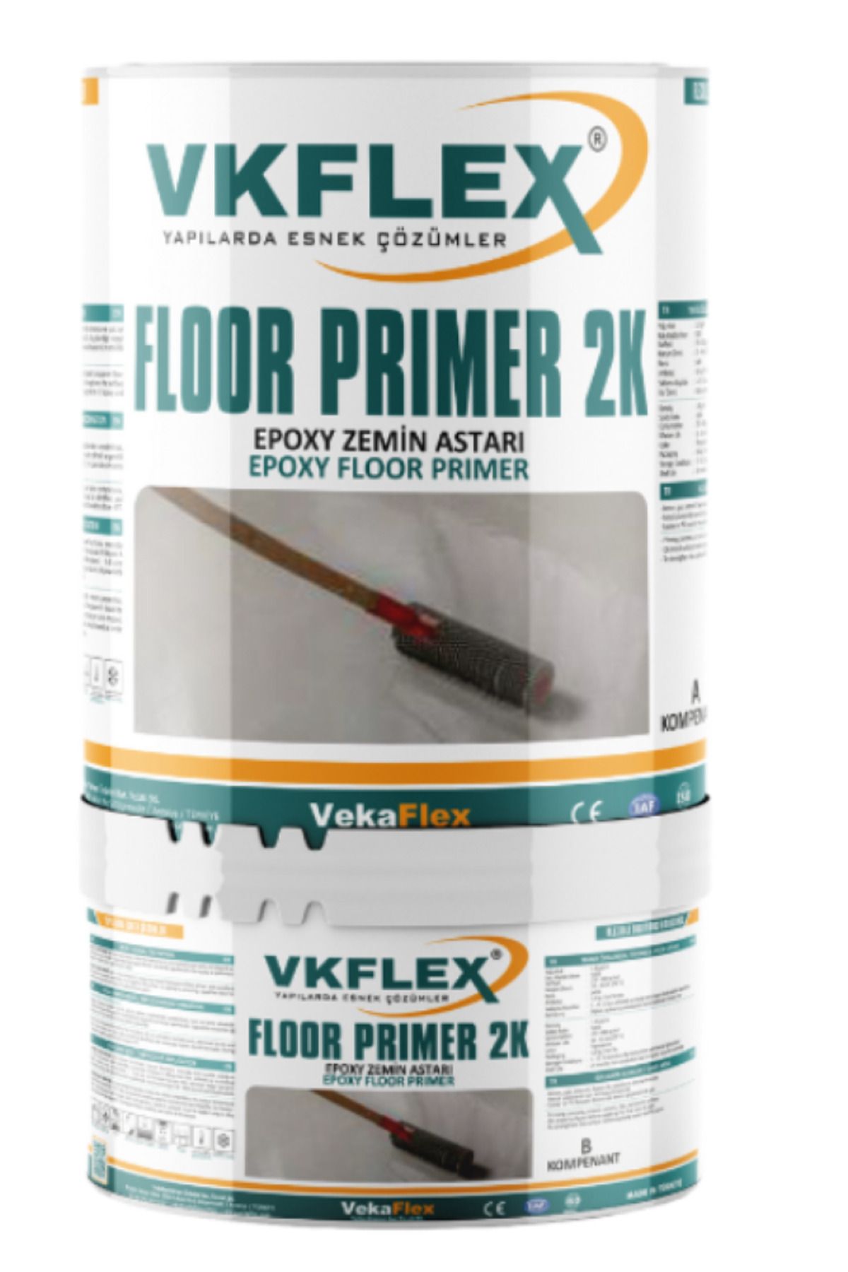 VKFLEX FLOOR PRIMER 2K EPOXY ZEMİN ASTARI 4,6 KG