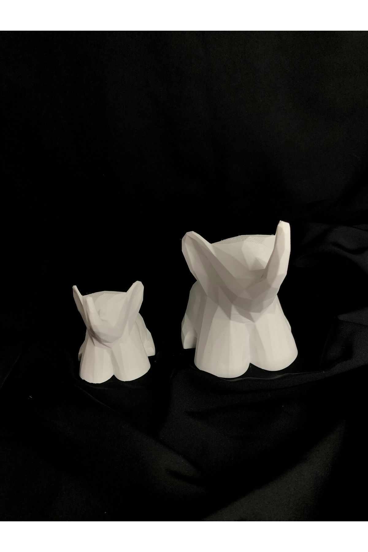 SerenityHaven İKİLİ FİL BİBLO 17 CM