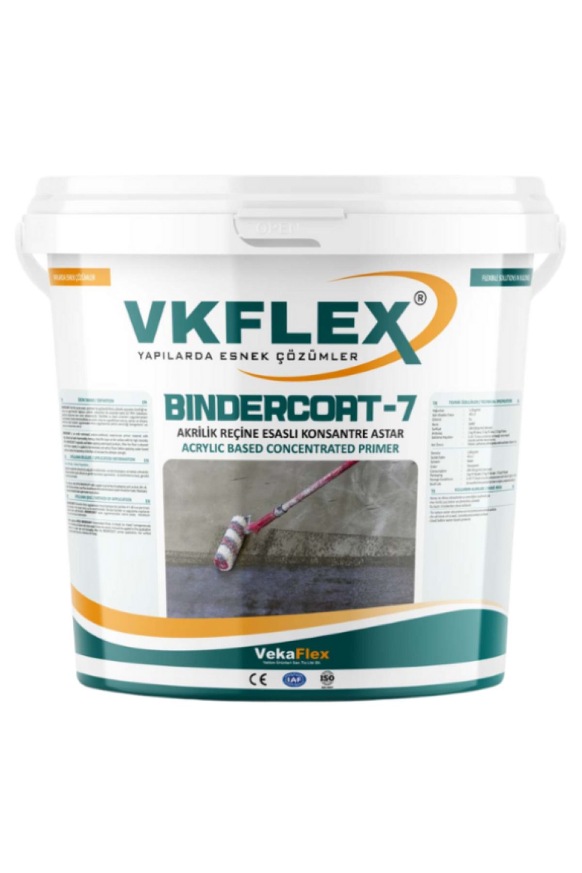 VKFLEX BINDERCOAT-7 AKRİLİK ESASLI KONSANTRE ASTAR