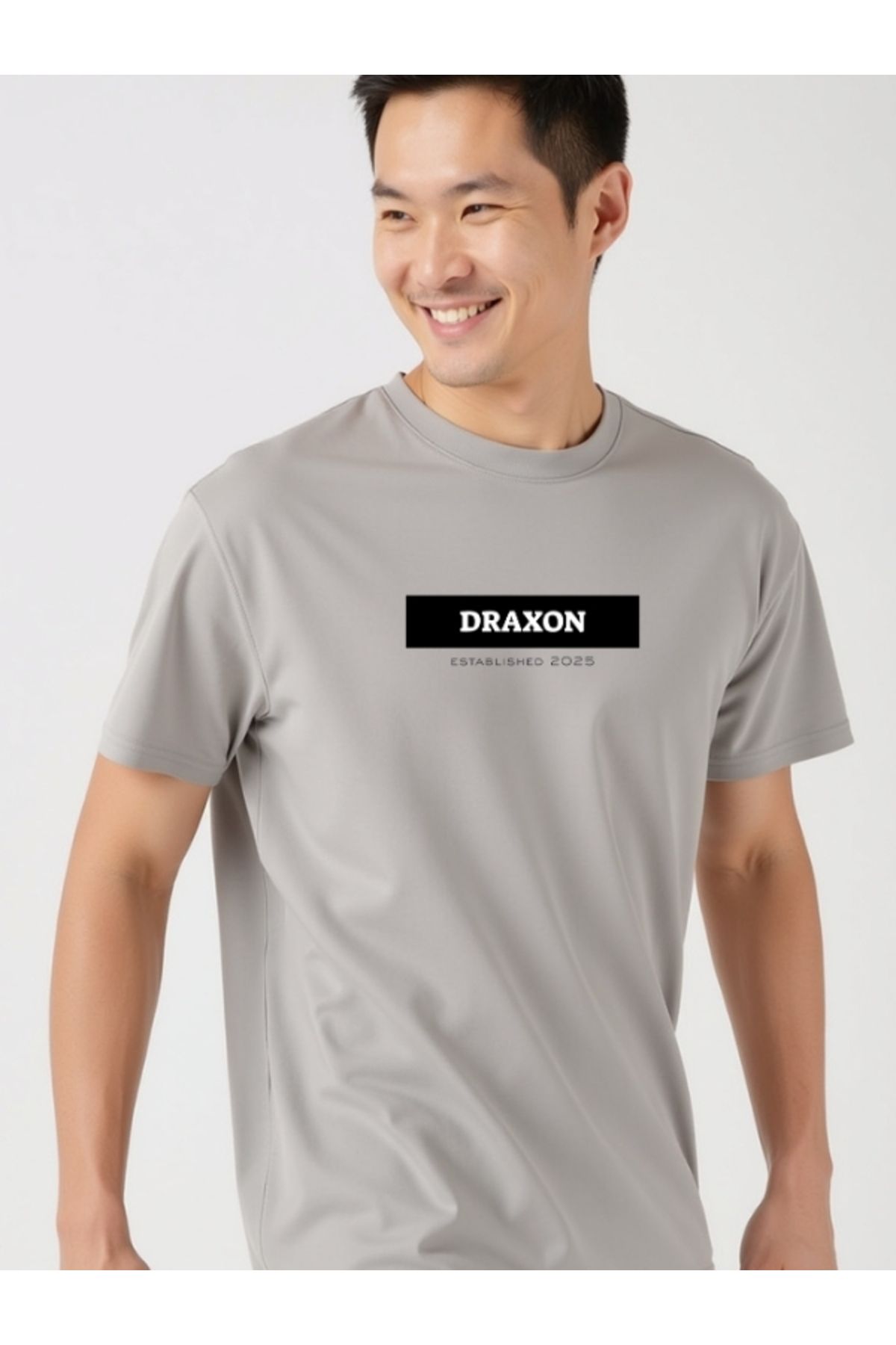 Draxon A+ Kalite Bisiklet Yaka Erkek T-shirt (%100 Pamuk)