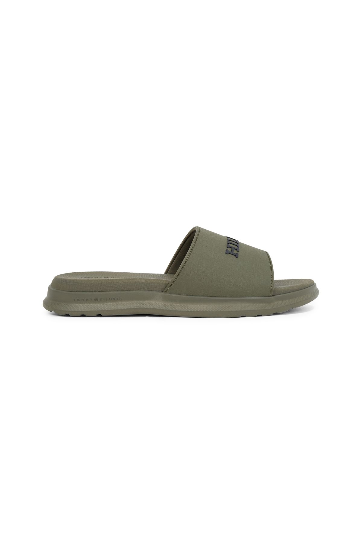 Tommy Hilfiger-Men Army Green Dual Density Pool Slides 2