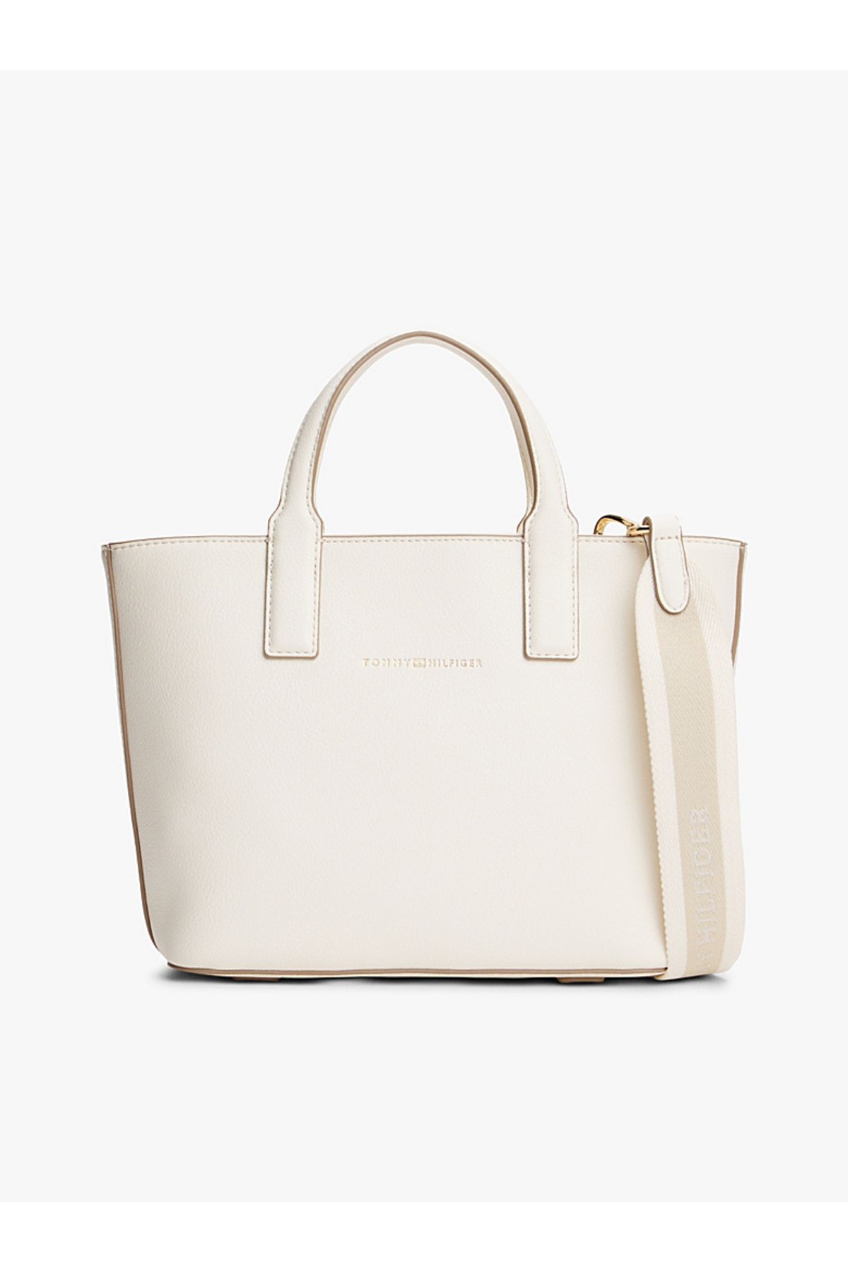 Tommy Hilfiger Logo Webbing Strap Tote Bag