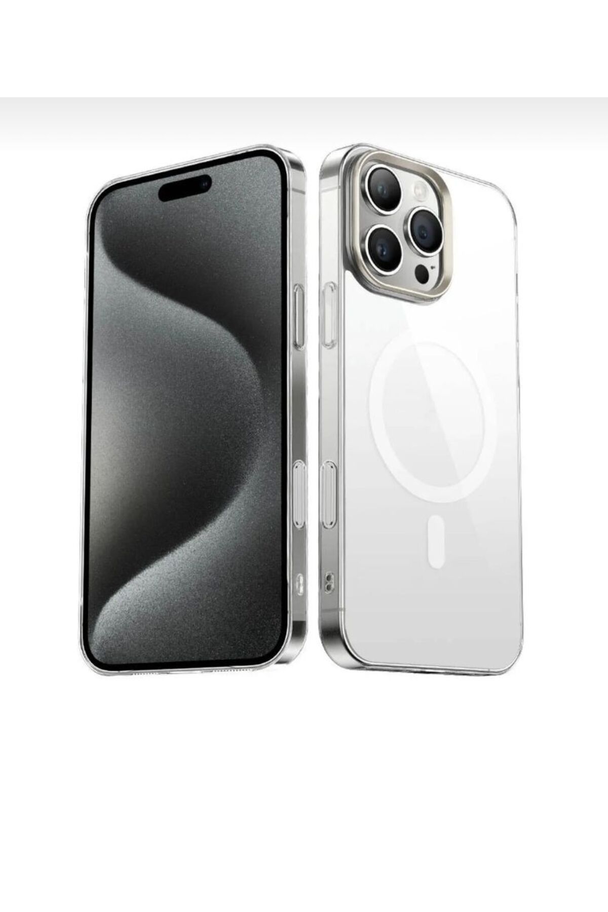 BerTech MED IPHONE 16 PRO MAX PC SARARMAYAN SEFFAF KILIF (MAGSAFE)