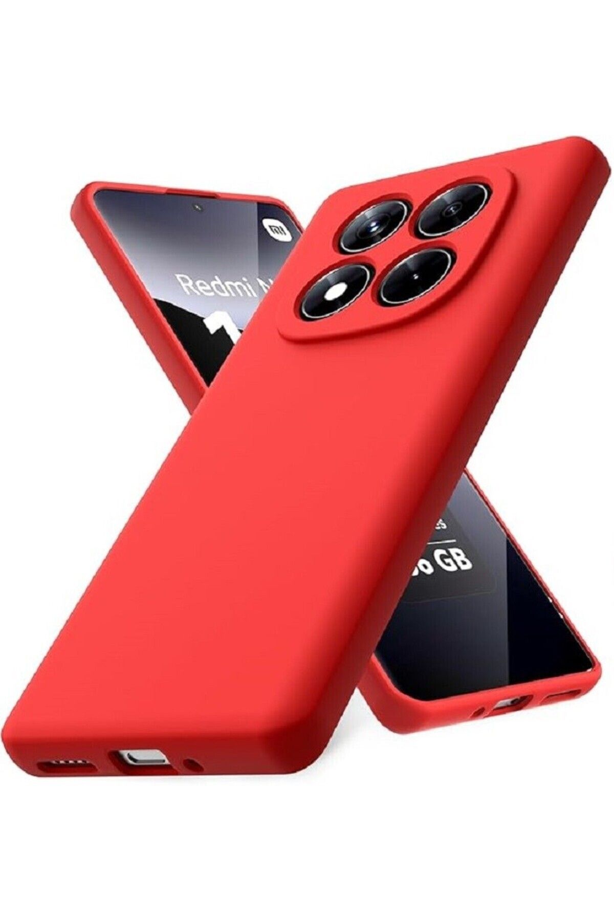 Leybaks Xiaomi Redmi Note 14 Pro uyumlu Kılıf içi Kadife Dayanıklı Kaymaz Silikon Kılıf