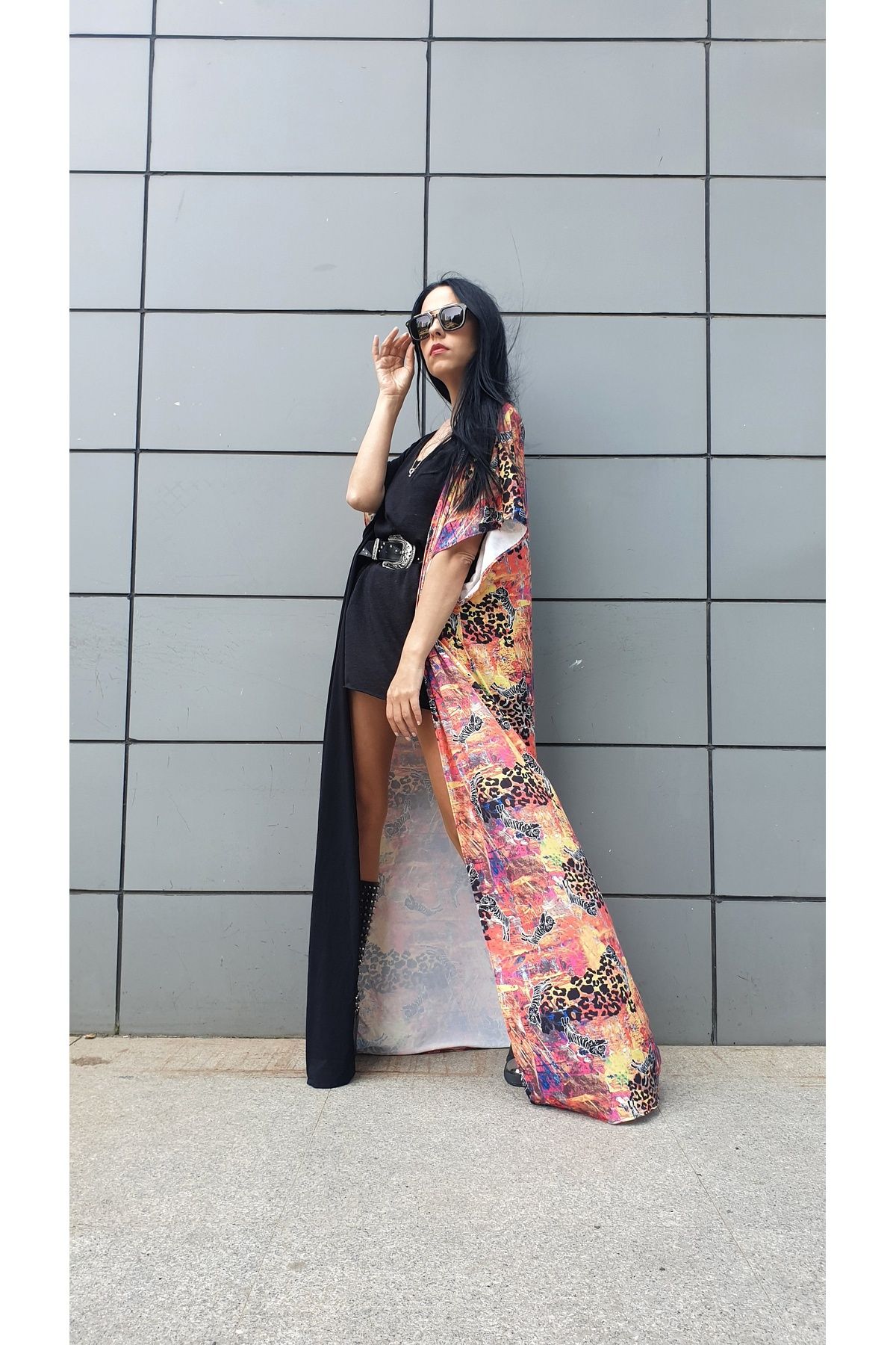 Fi designer Özel Tasarım Likralı Kimono
