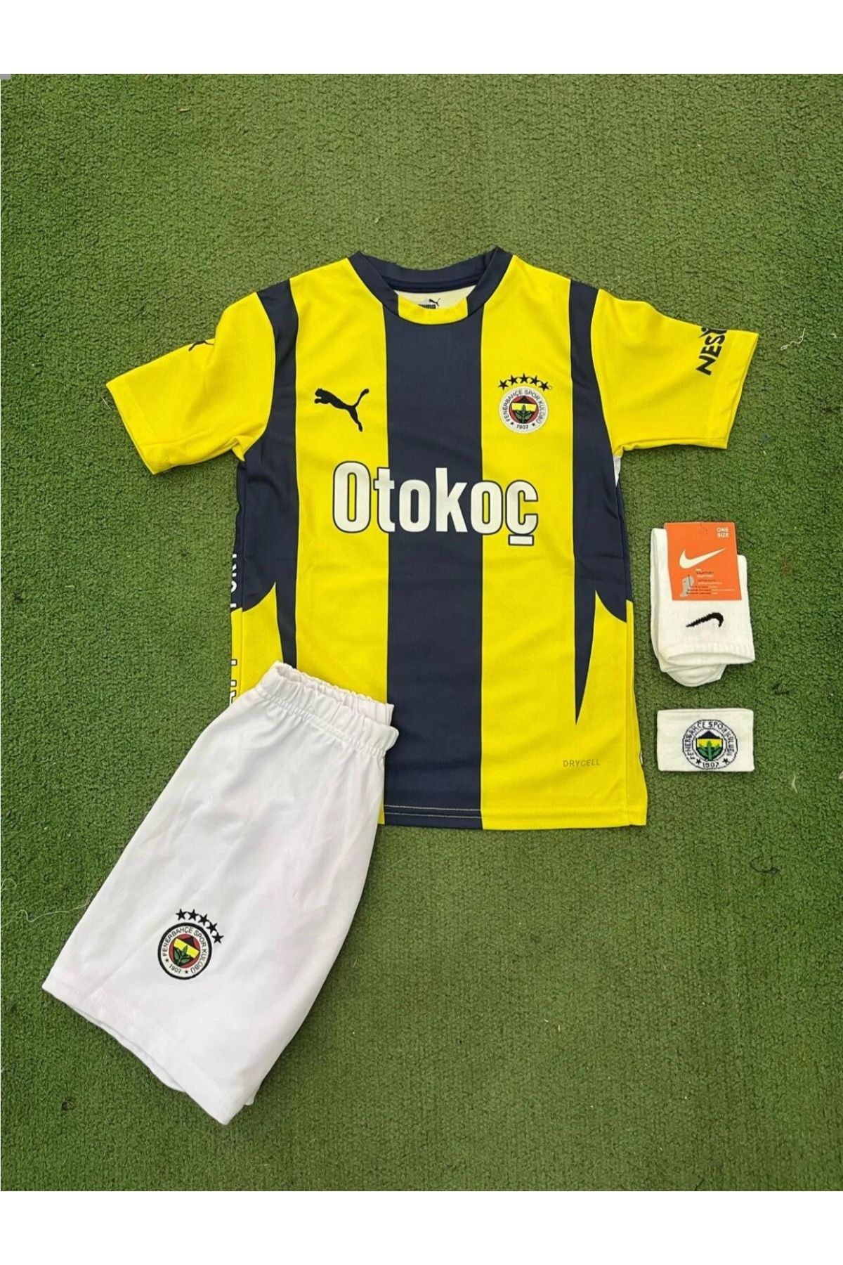Forma Fenerbahçe - 24-25 Yeni Sezon İsimsiz Çoçuk alt üst Çoraplı Takım