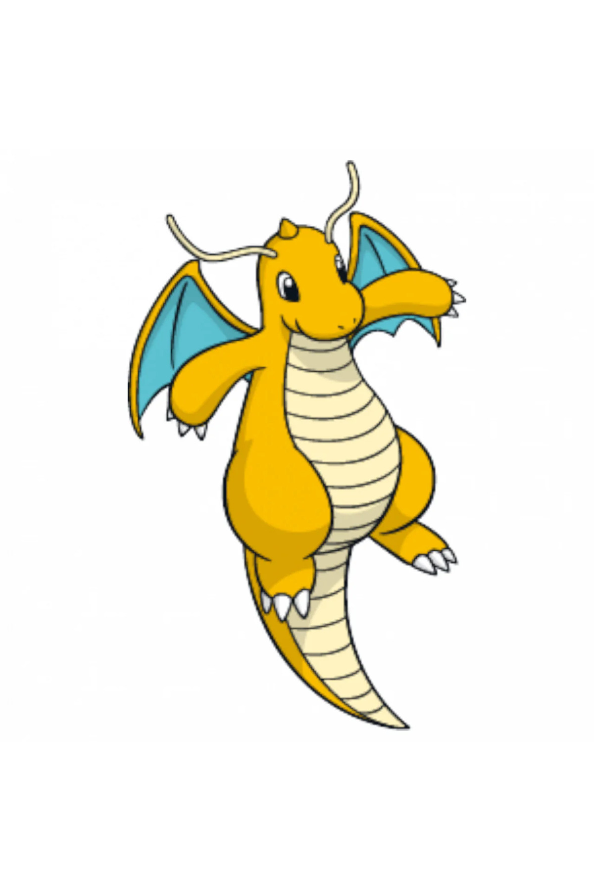 INOVATIX-Set of 8 pieces, Sticker Pokemon Dragonite, INOVATIX®. 6 cm 1