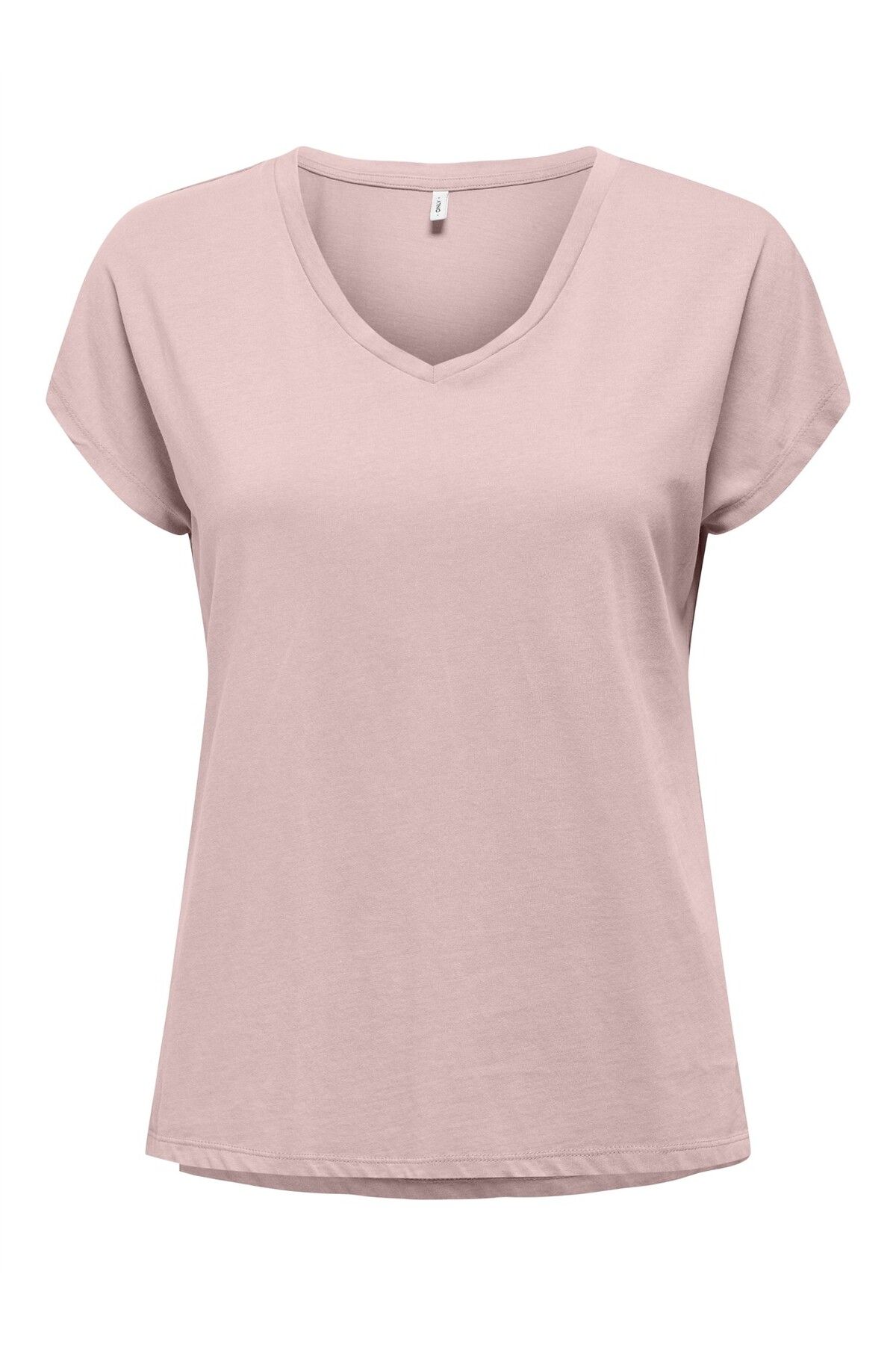 ONLY ONLLUCY LIFE SS VNECK MOSTER TOP BOX JRS Kadın Pembe T-Shirt - 15343382