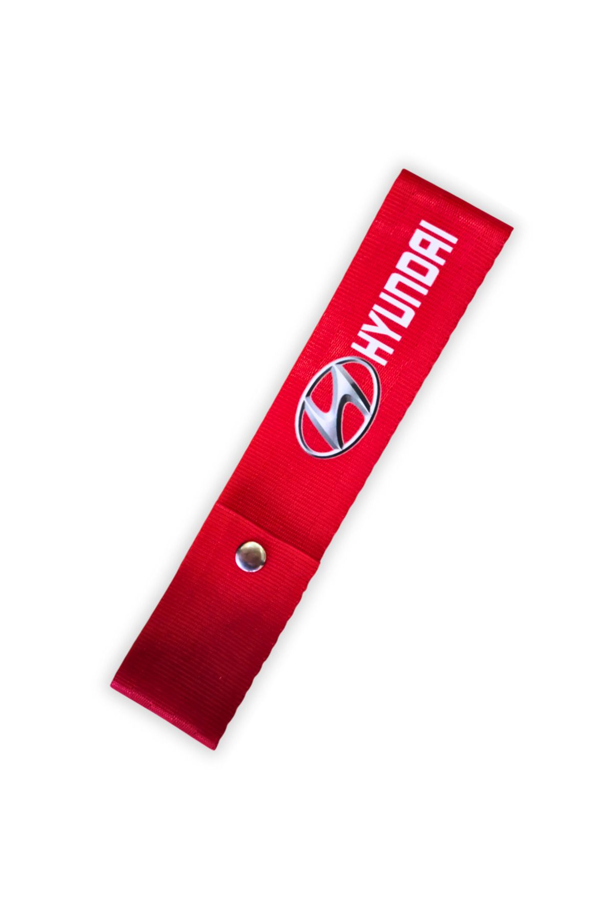 TUSBA MARKET Hyundai Kırmızı Yüksek Kalite Oto Tampon Çeki Ipi | Hyundai Çıt Çıtlı Tampon Dili Sticker Arma