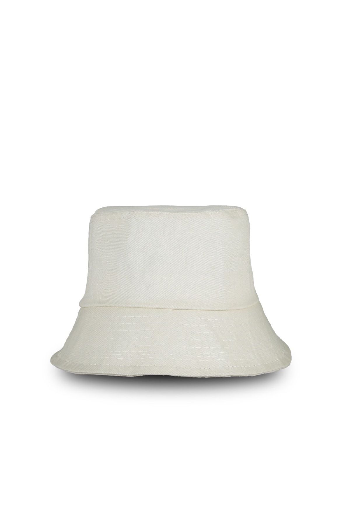 Butik Krem Balıkçı kova model bucket şapka