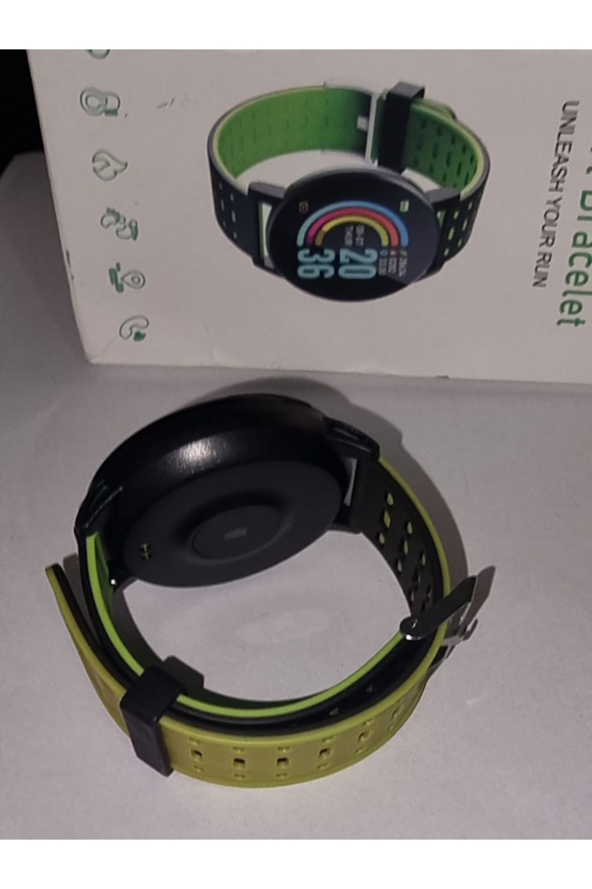 Smart BRACELET YOUR HEALTH STEWARD (YUVARLAK BEYAZ KUTU)