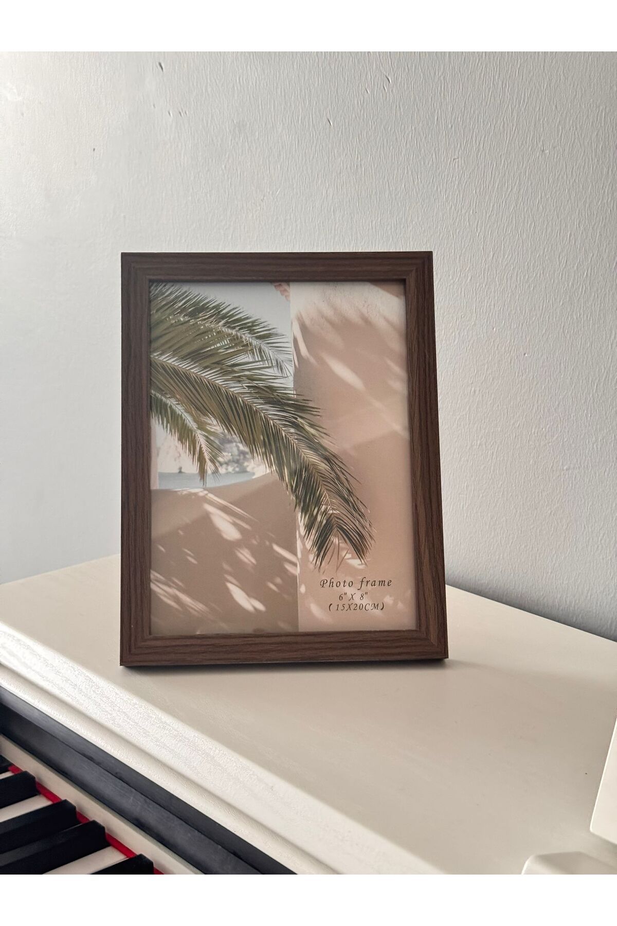 Janset Ahşap çerçeve, ahşap fotoğraf çerçevesi cam 15*20 cm