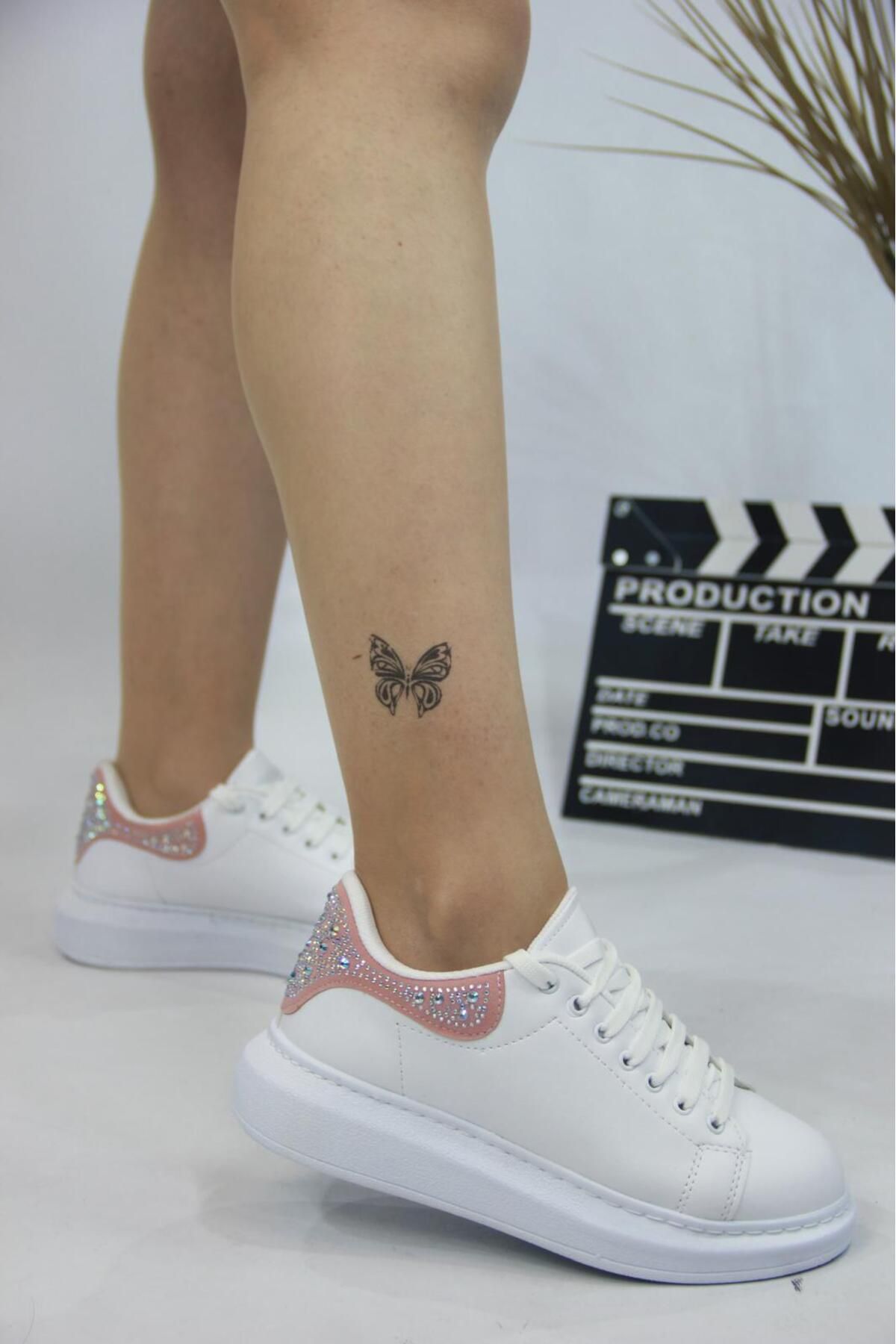 MRZ SHOES KADIN TAŞLI SPOR AYAKKABI