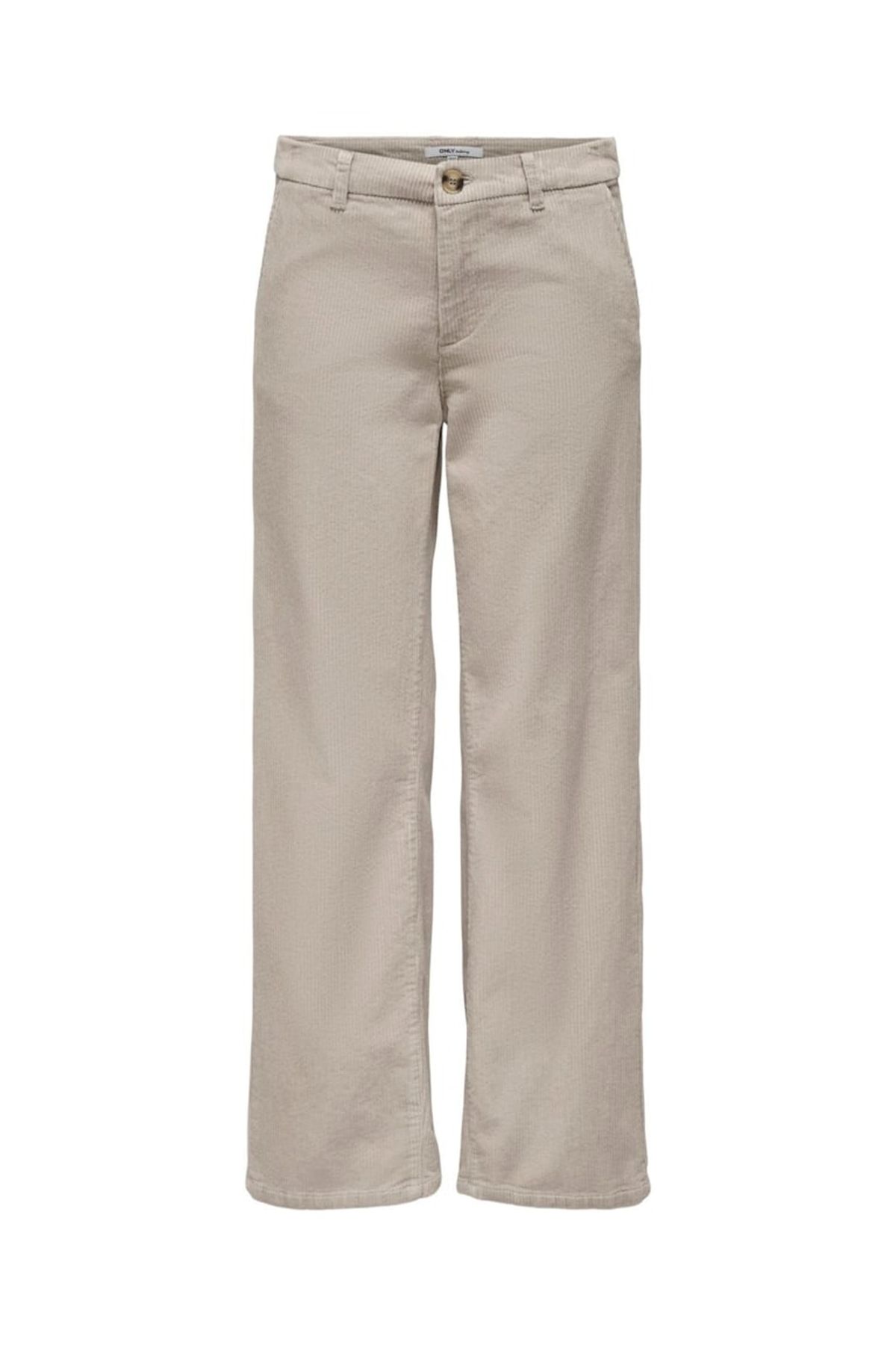 ONLY ONLTIGGY LW CORD STR PANT TLR Kadın Bej Pantolon - 15331543