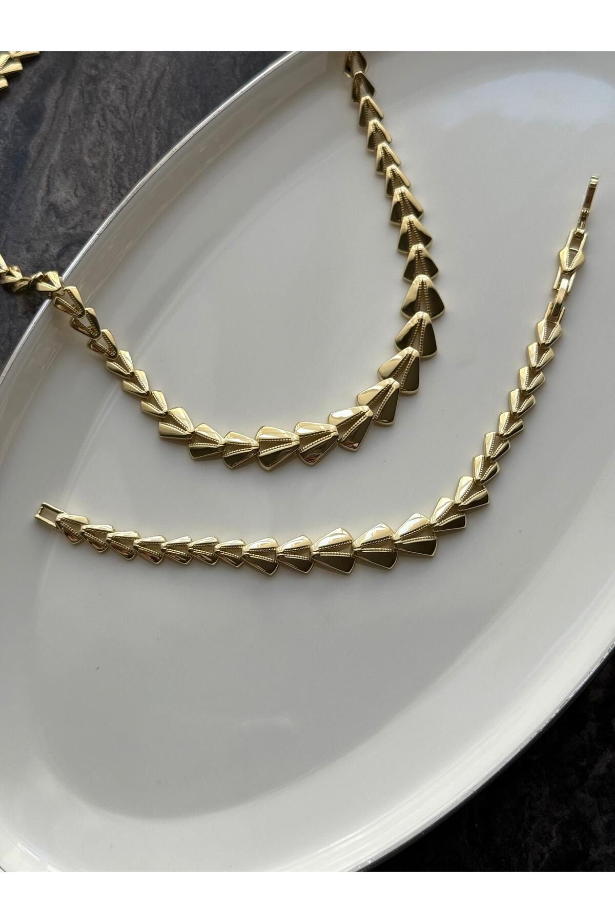 Nera Accessories Kolye Bileklik Set