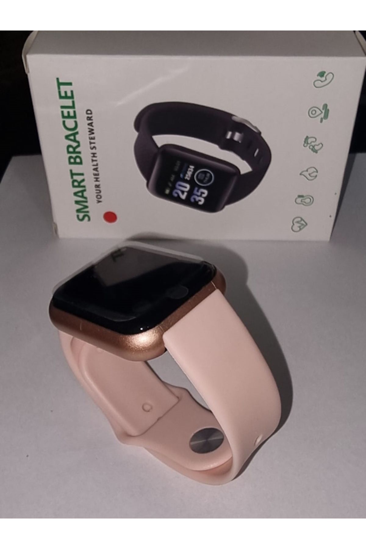 Smart BRACELET YOUR HEALTH STEWARD (BEYAZ KUTU)