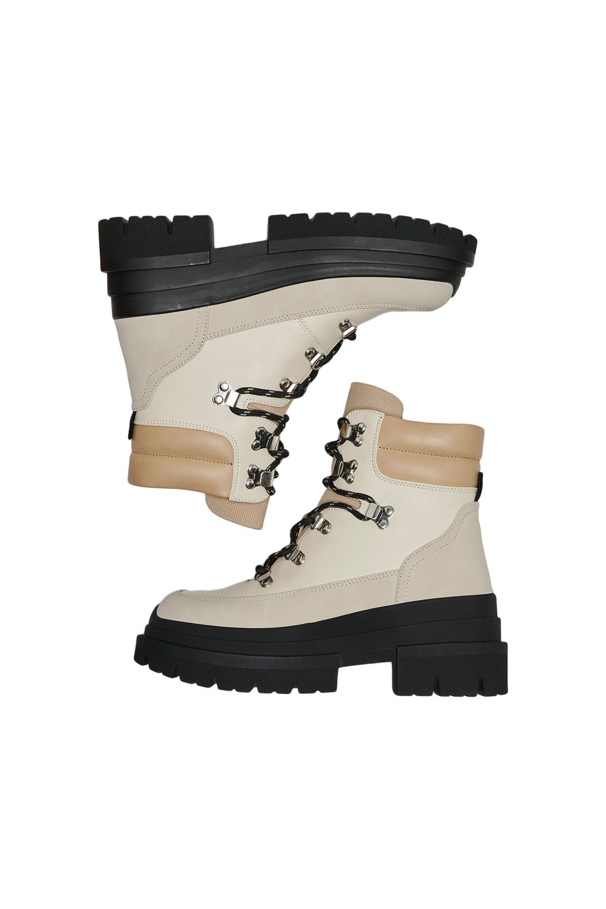 ONLY ONLBEATRIX-2 PU HIKING BOOT Kadın Bej Bot - 15304733