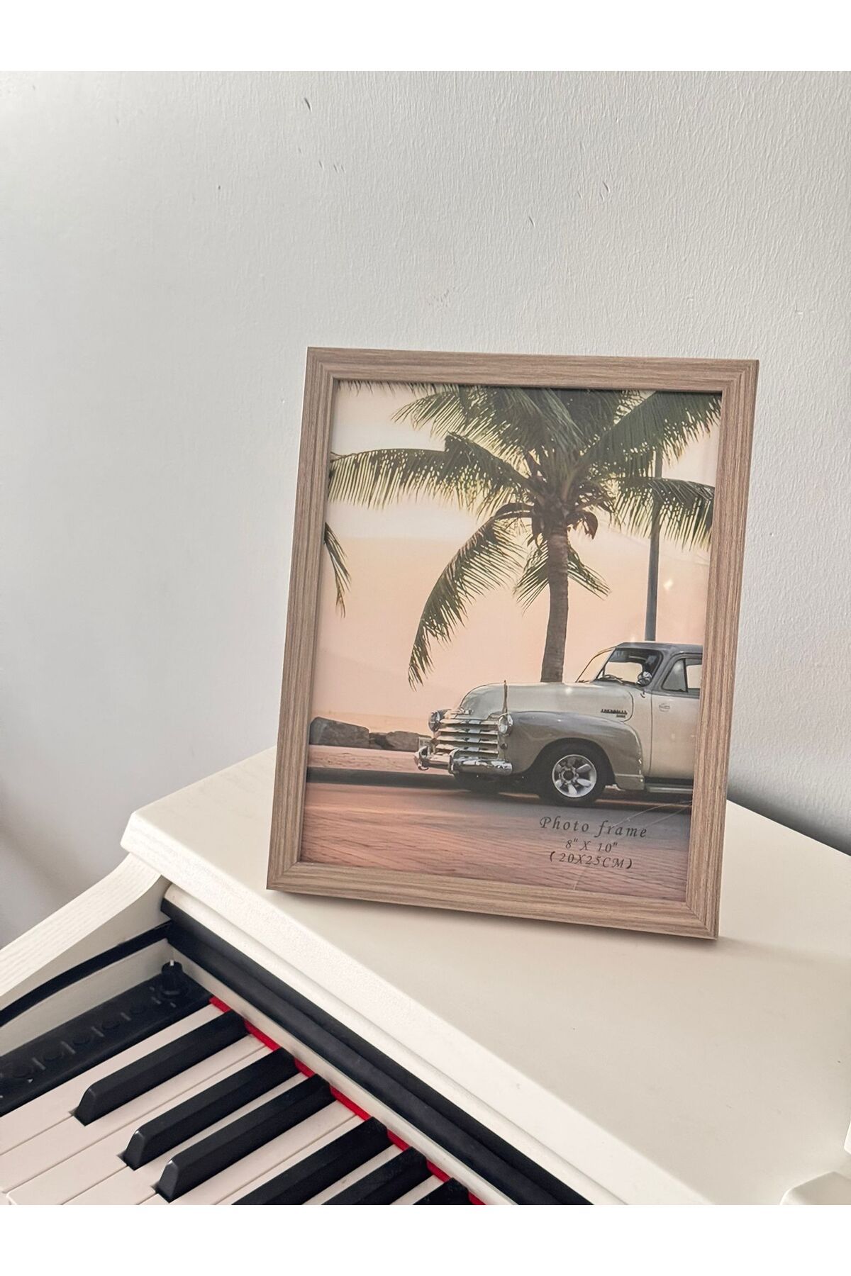 Janset Ahşap çerçeve, ahşap fotoğraf çerçevesi cam 20*25cm
