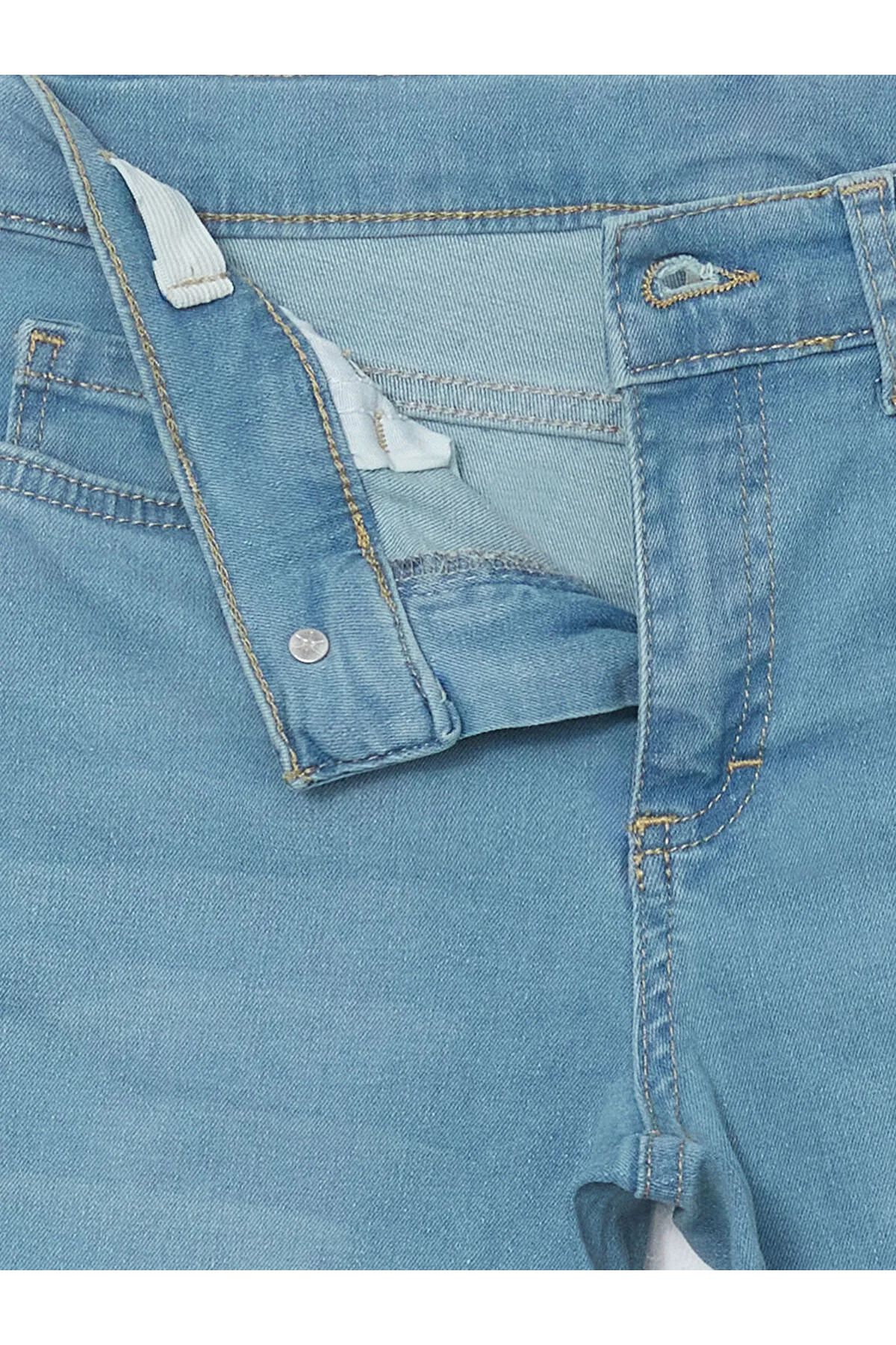 LC Waikiki-Boys' Jean Shorts with Adjustable Elastic Waist 3
