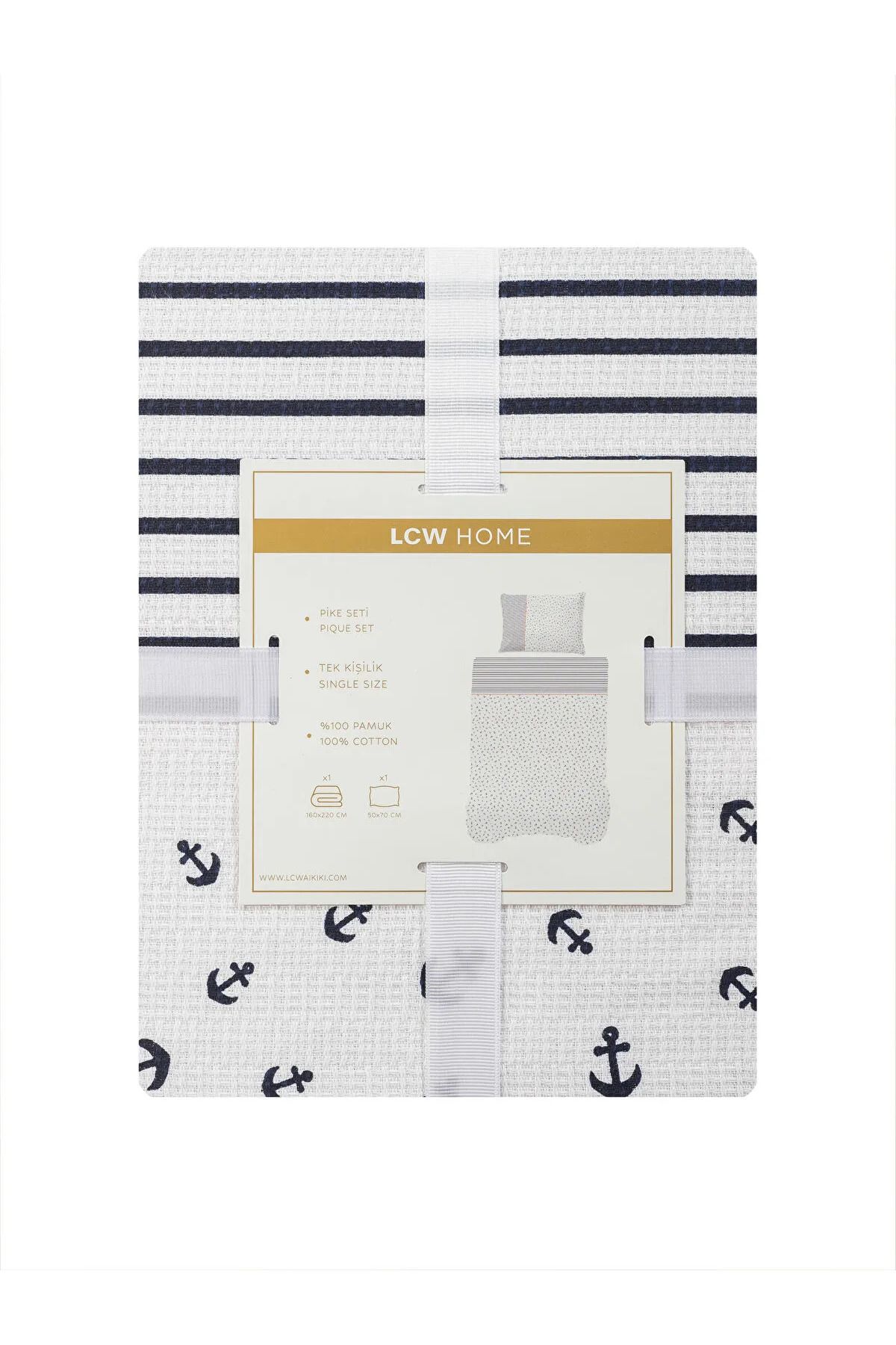 LC Waikiki-Patterned Single Pique Set 5