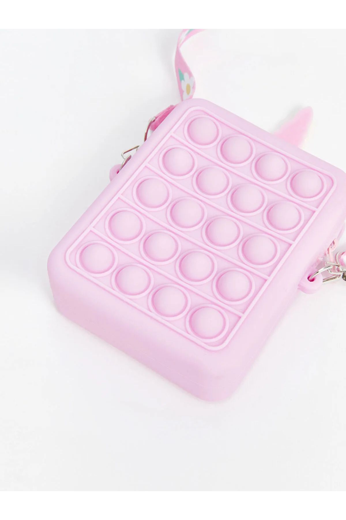 LC Waikiki Baskılı Kız Çocuk Pop It Çapraz Çanta