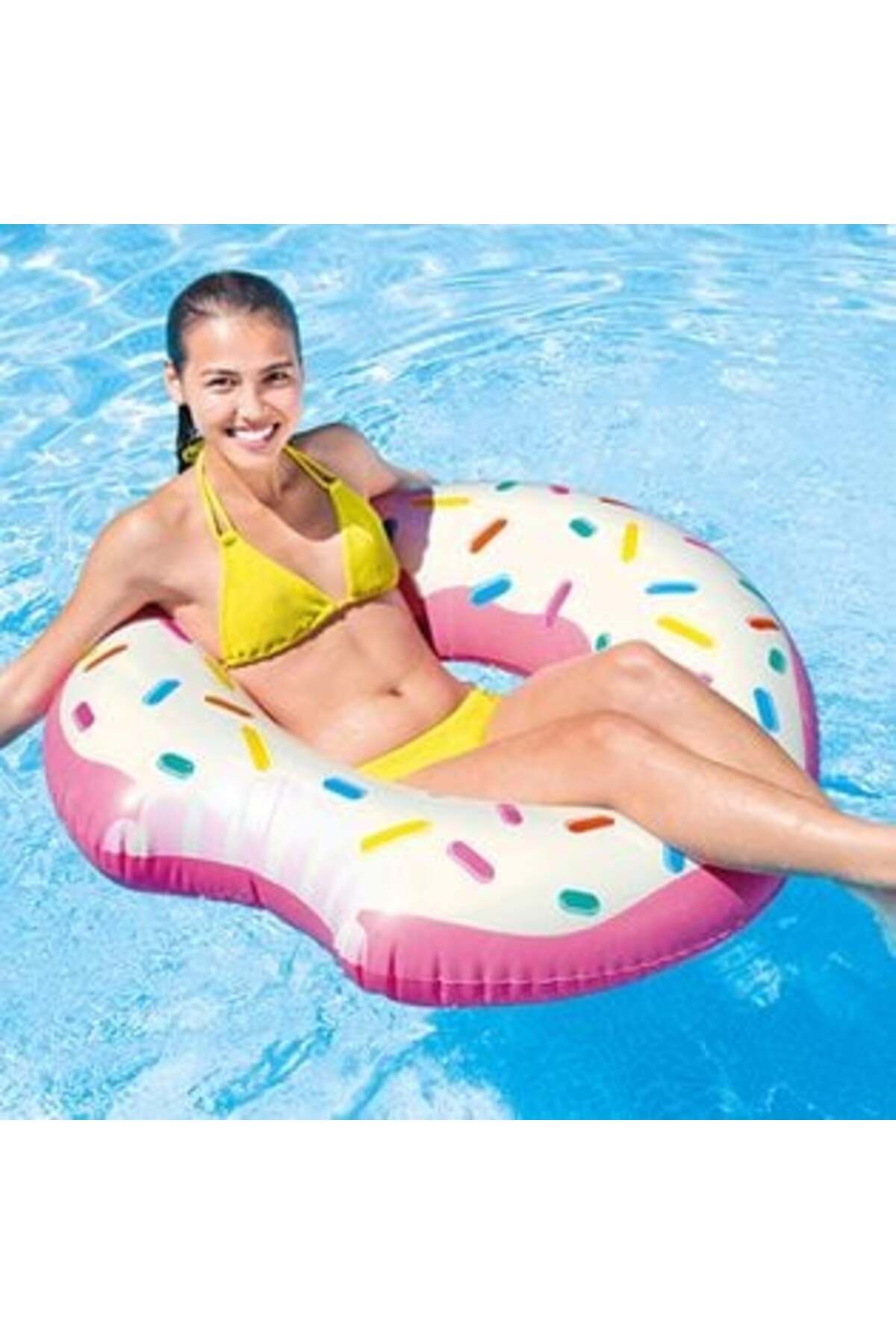 Intex-Inflatable Swim Ring Donut 1.07 x 0.99 m - Intex 1