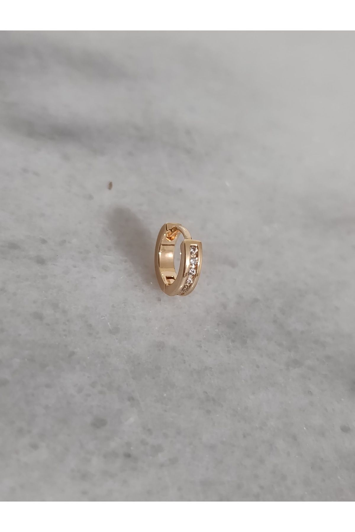 Lotus Jewelry Çelik helix küpe