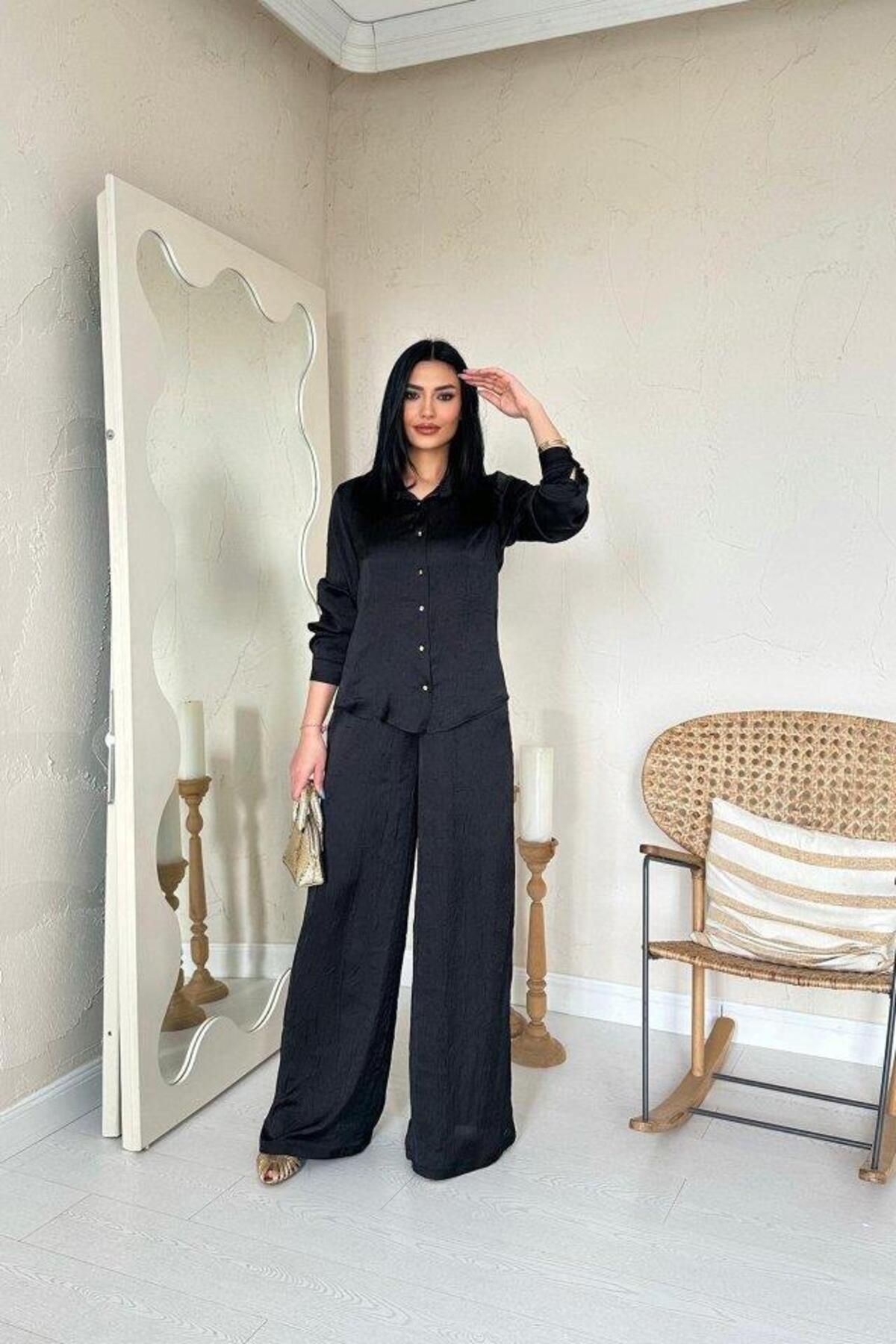 Inciqueen Siyah İkili Takım