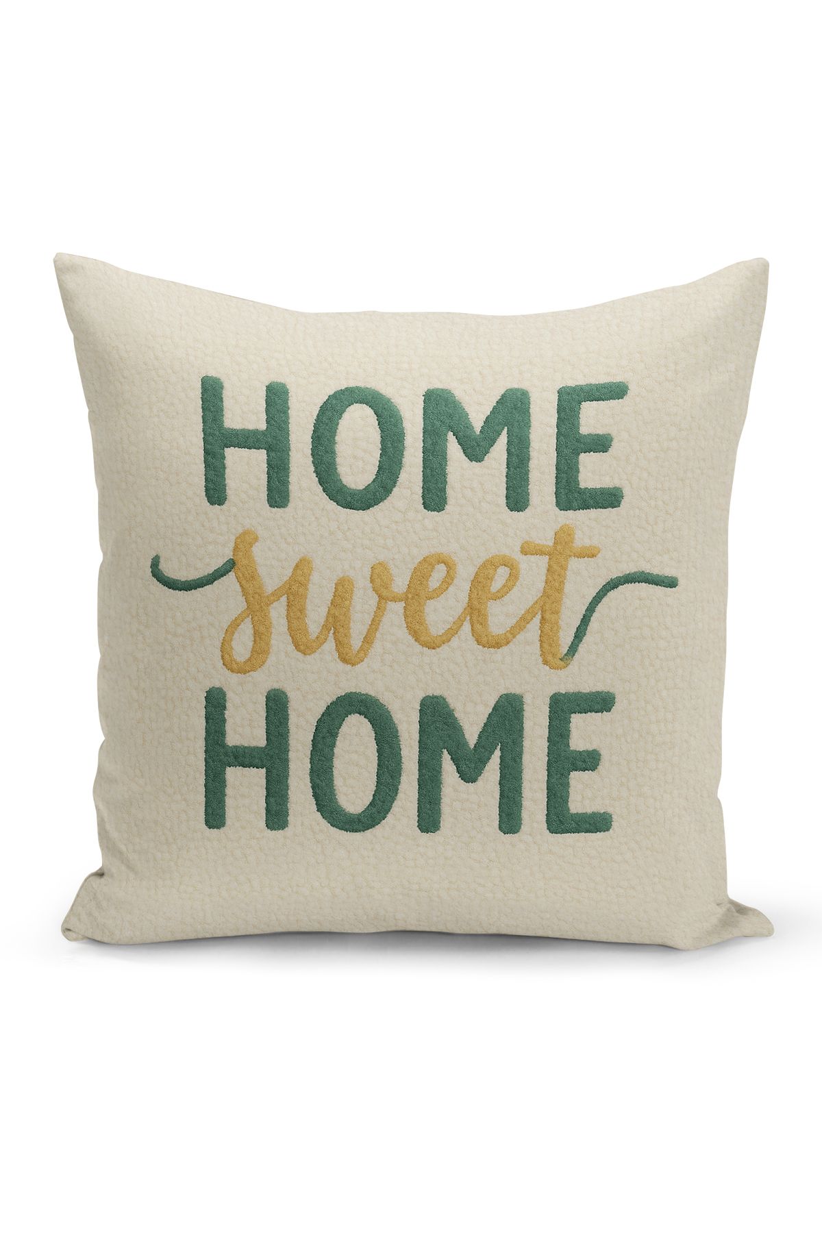 Bertille Home-Set de 3 huse de pernă cu imprimare digitală pe două părți (aspect de broderie cu model de puncție) 4