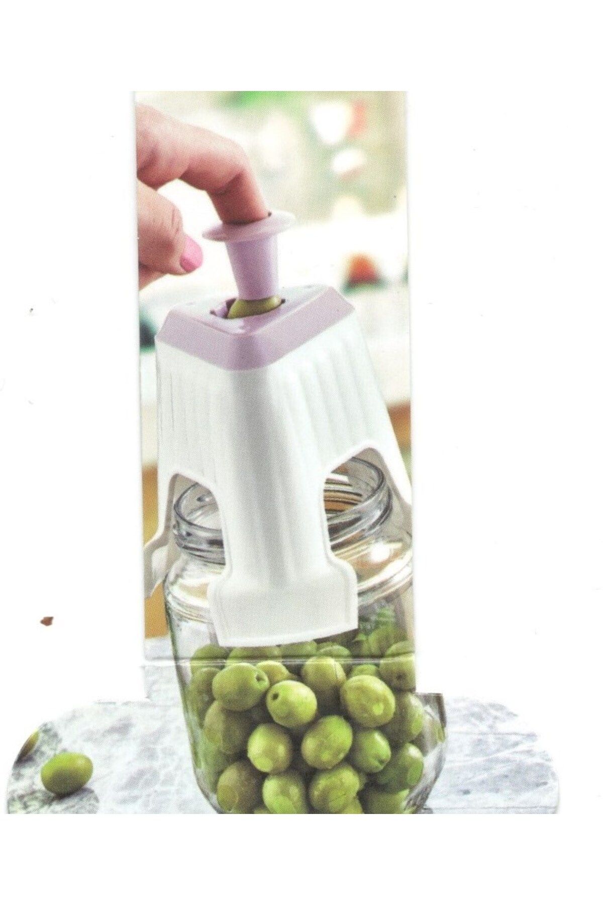 merland benvecocuk Zeytin Çizme Aparatı - Kesme Makinesi - Parmaklık Hediyeli