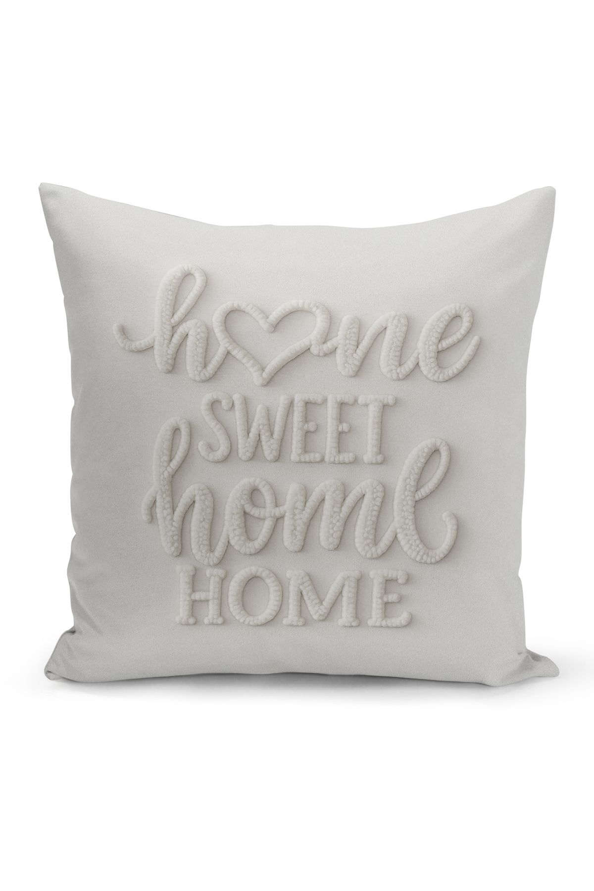 Bertille Home Çift Tarafı Dijital Baskılı Kırlent Kılıfı (Panç /Punch Nakış Desen Görünümlü)