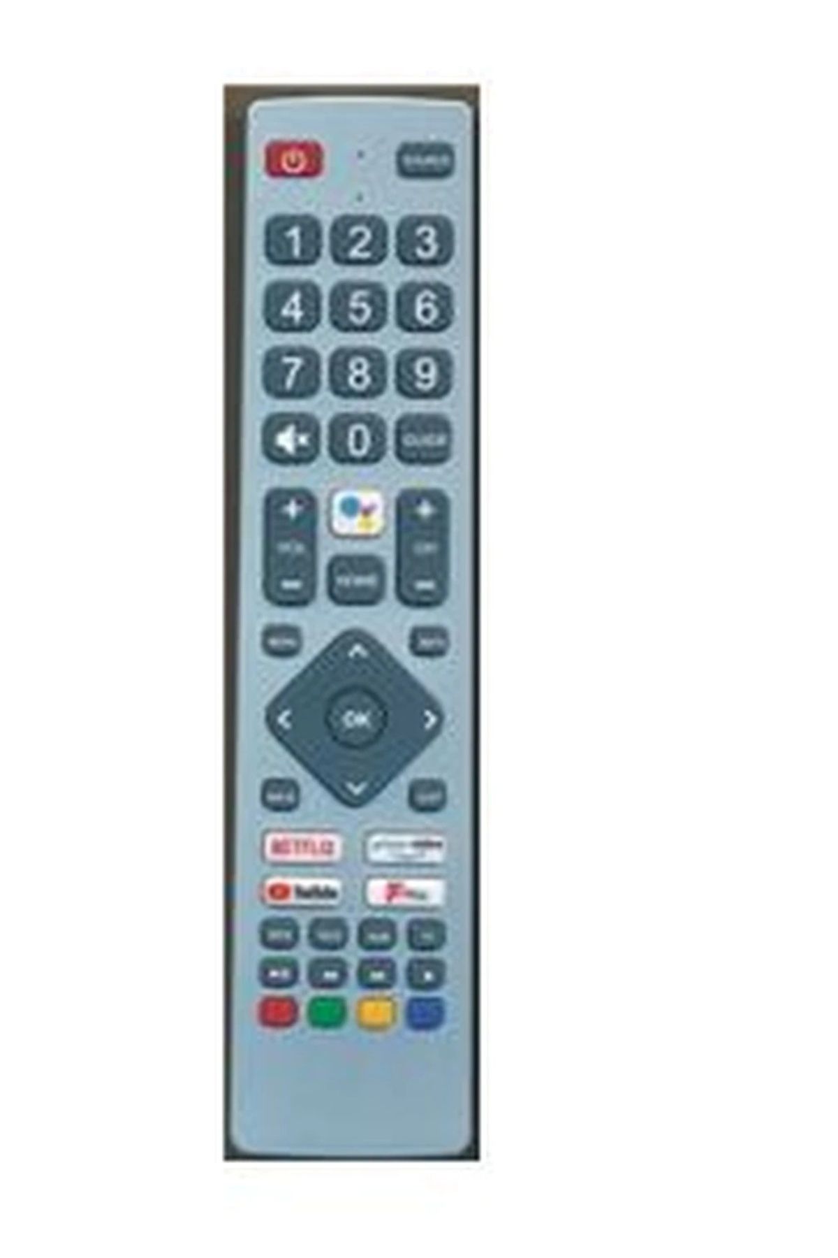 BIGBOYCL Sharp Sh-V5 Netflıx- Prıme Vıdeo- Youtube Tuşlu Lcd-Led Tv Kumanda