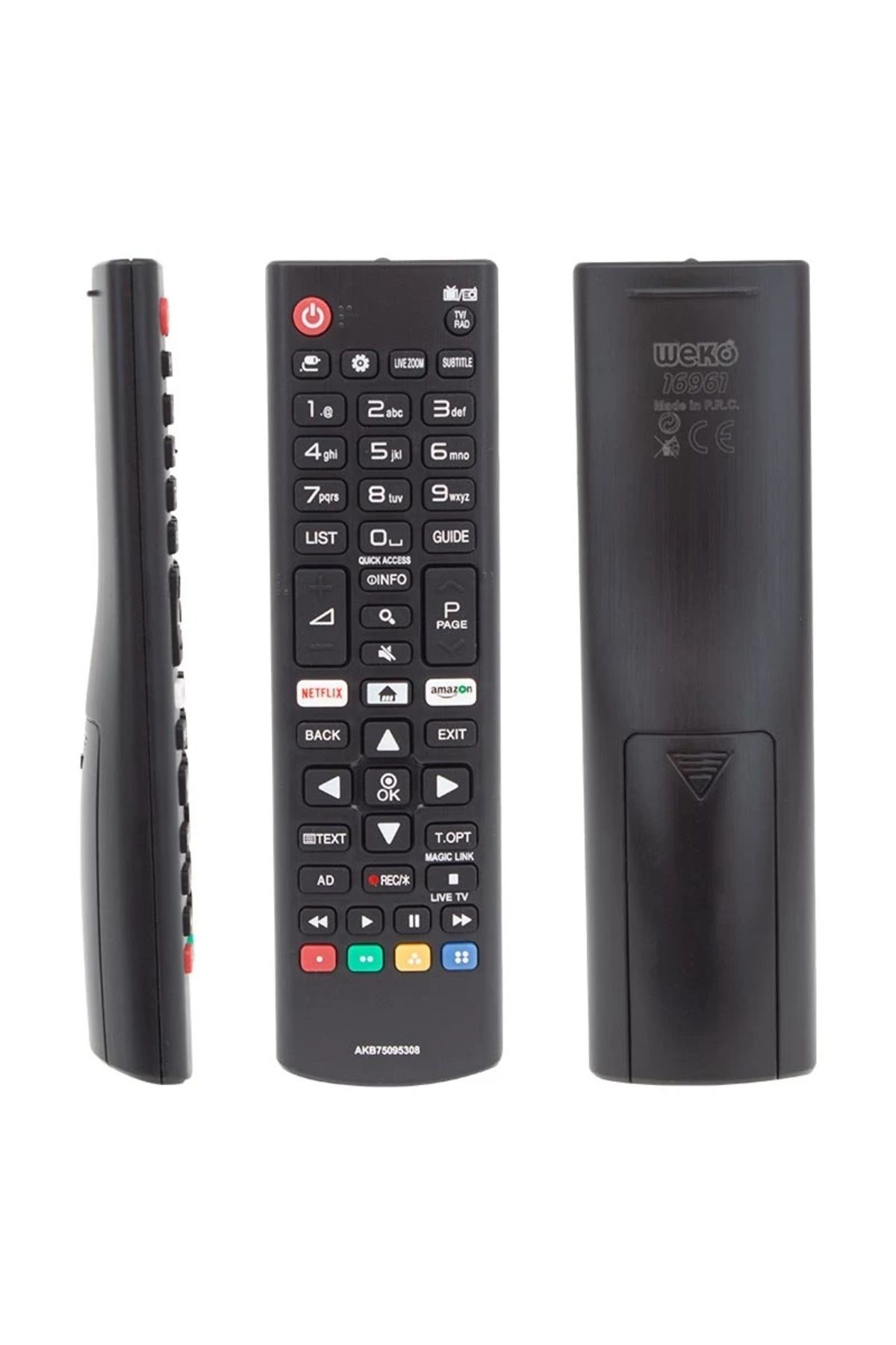 BIGBOYCL Lg Netflıx-Amazon Tuşlu Lcd-Led Tv Kumanda (Akb75095308Cas65Bn708)