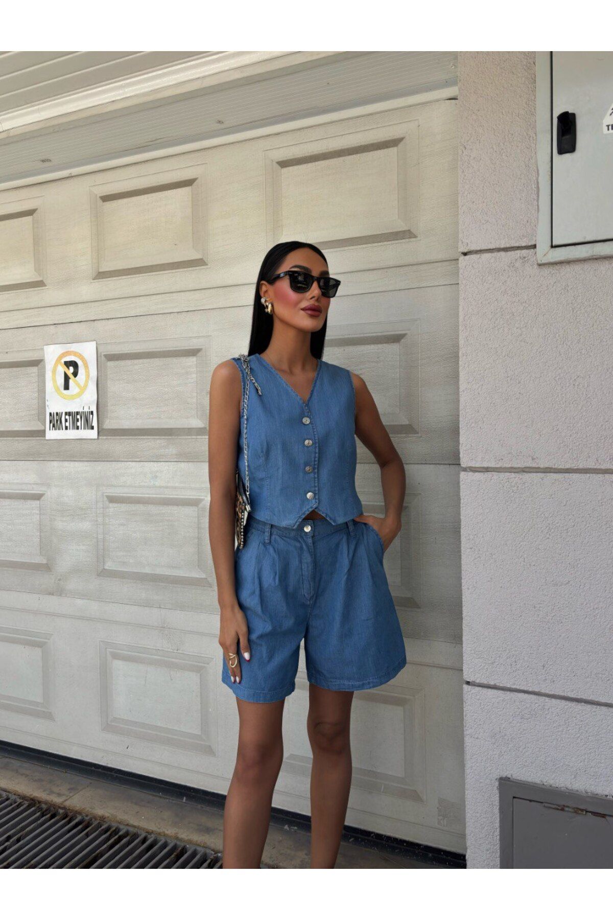 Desingadd Denim Alt Üst Takım