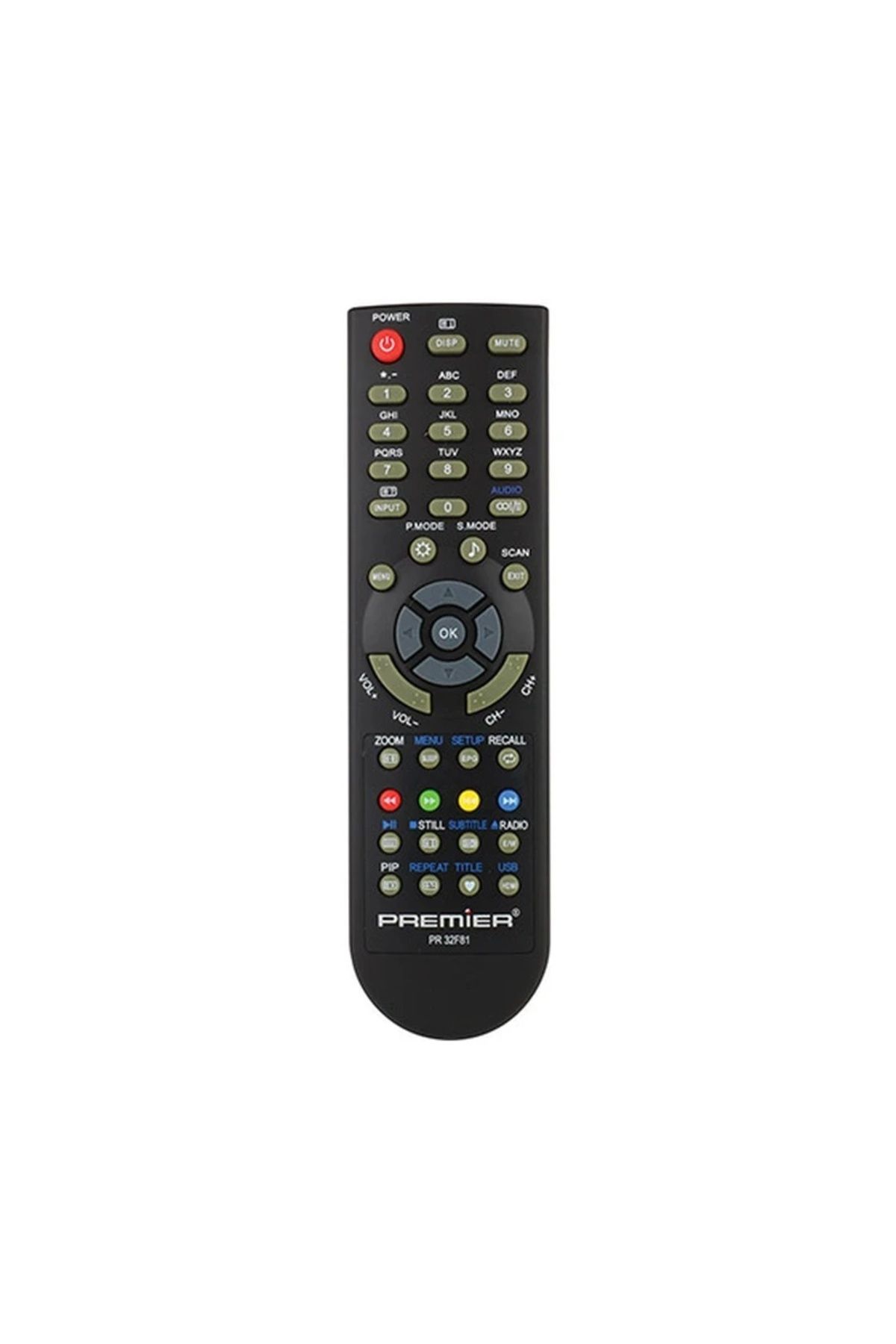 BIGBOYCL Premier Rm-L265 Lcd-Led Tv Kumandası Blisterli Yazısız (Rc0265-082019034)