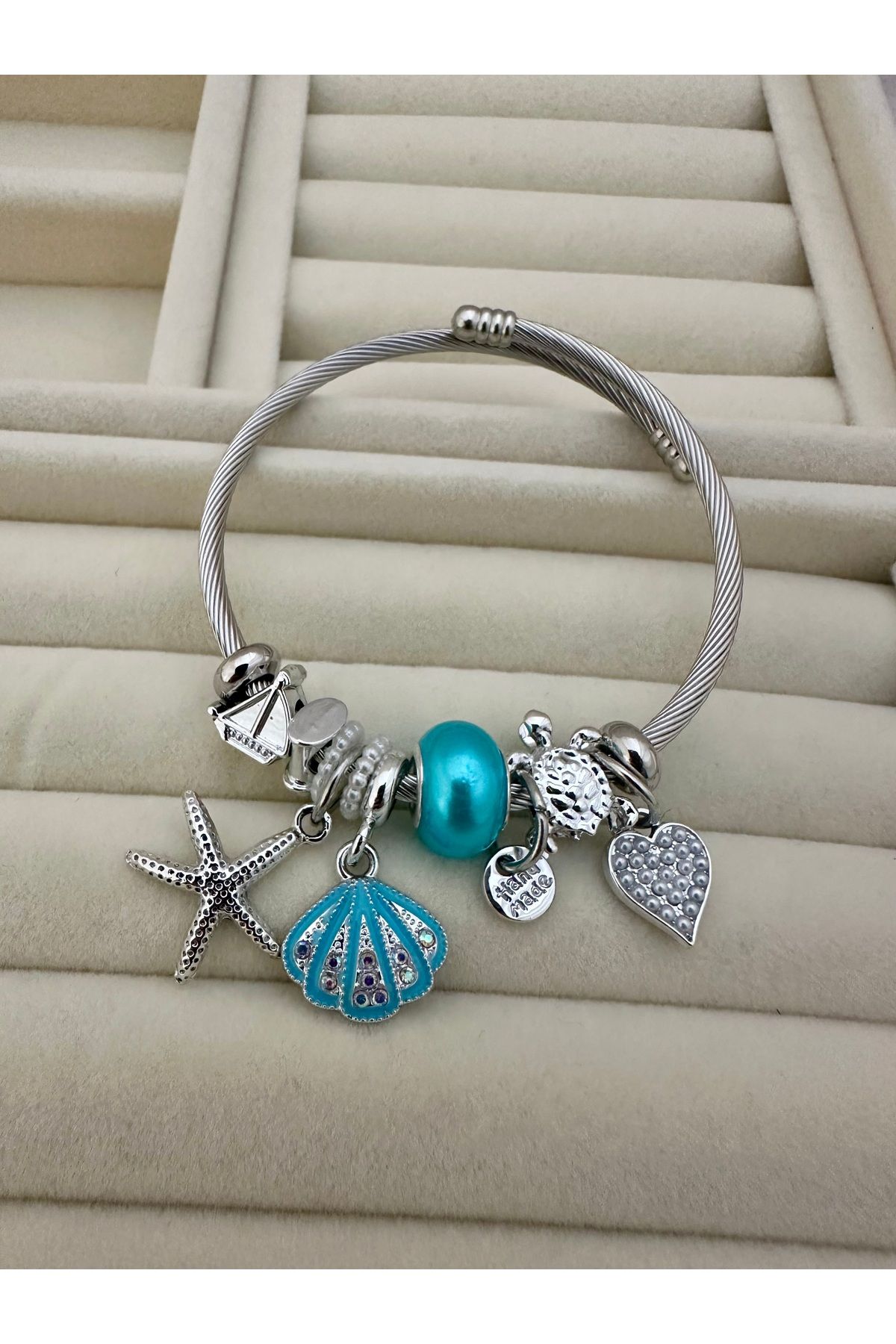 Lumina Atelier Charm Çelik Bileklik