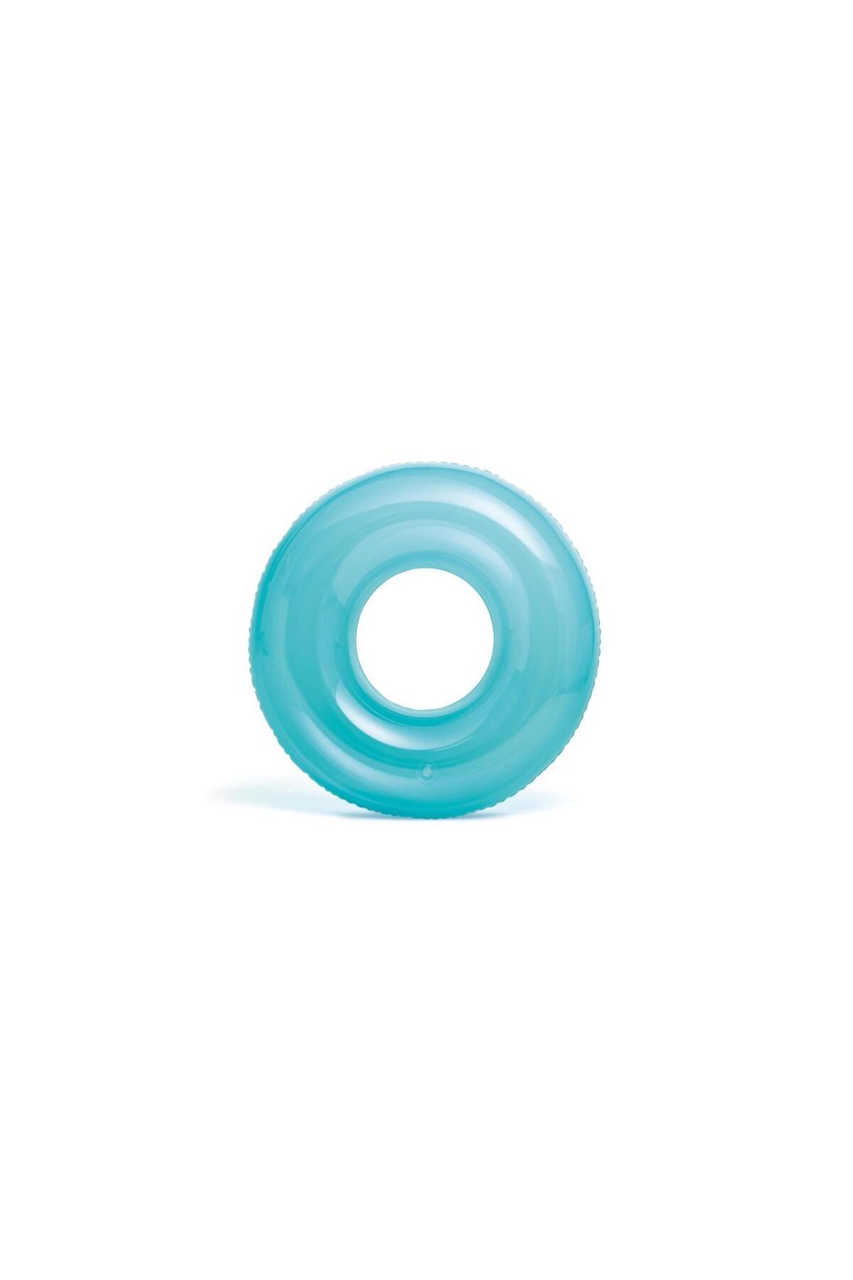Sea Home Intex Çocuk Simit Şişme Havuz ve Deniz Yüzme Simidi Şeffaf Baskılı Jumbo Simit 76 Cm +8 Yaş M-59260