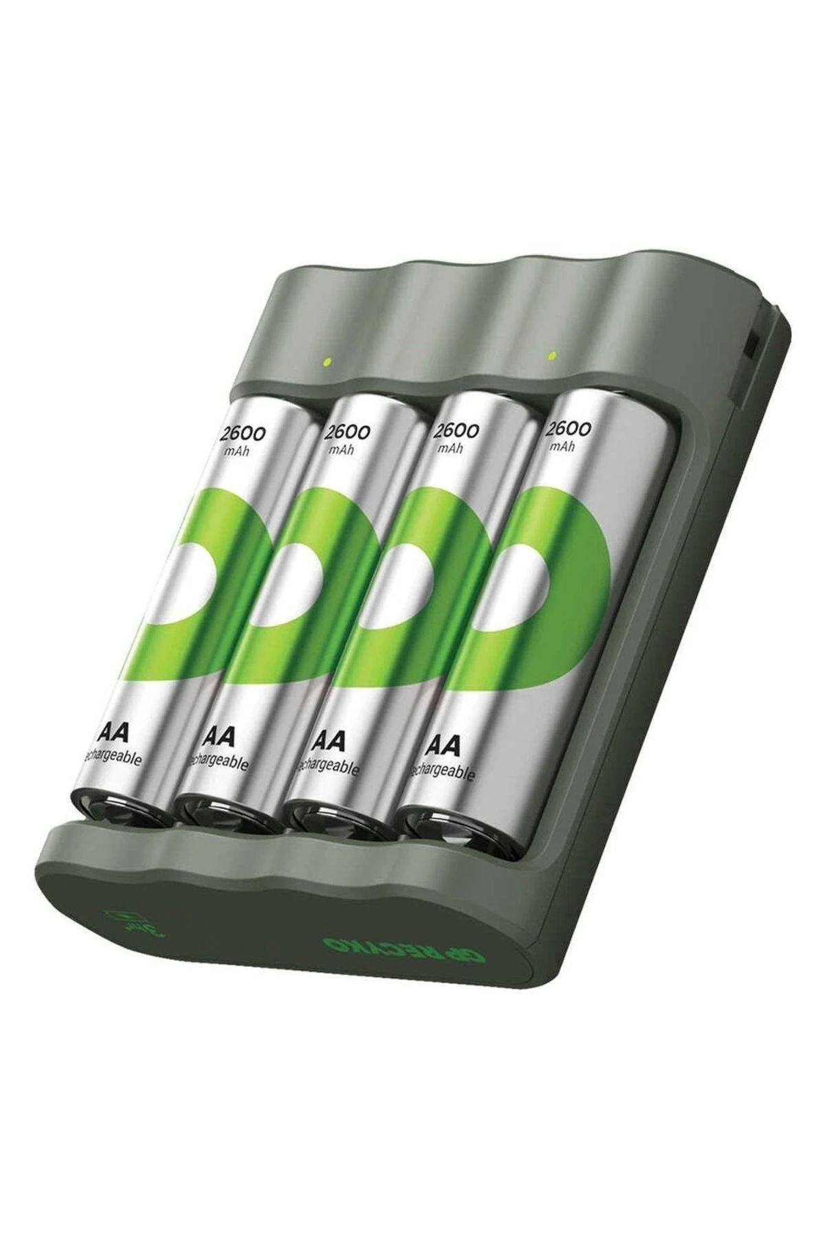 BIGBOYCL Gp Recyko B441 4 X 2600 Mah R6 Aa Pilli Pil Şarj Cihazı (Gp-B441/270Hcer21-2Gtlb4)